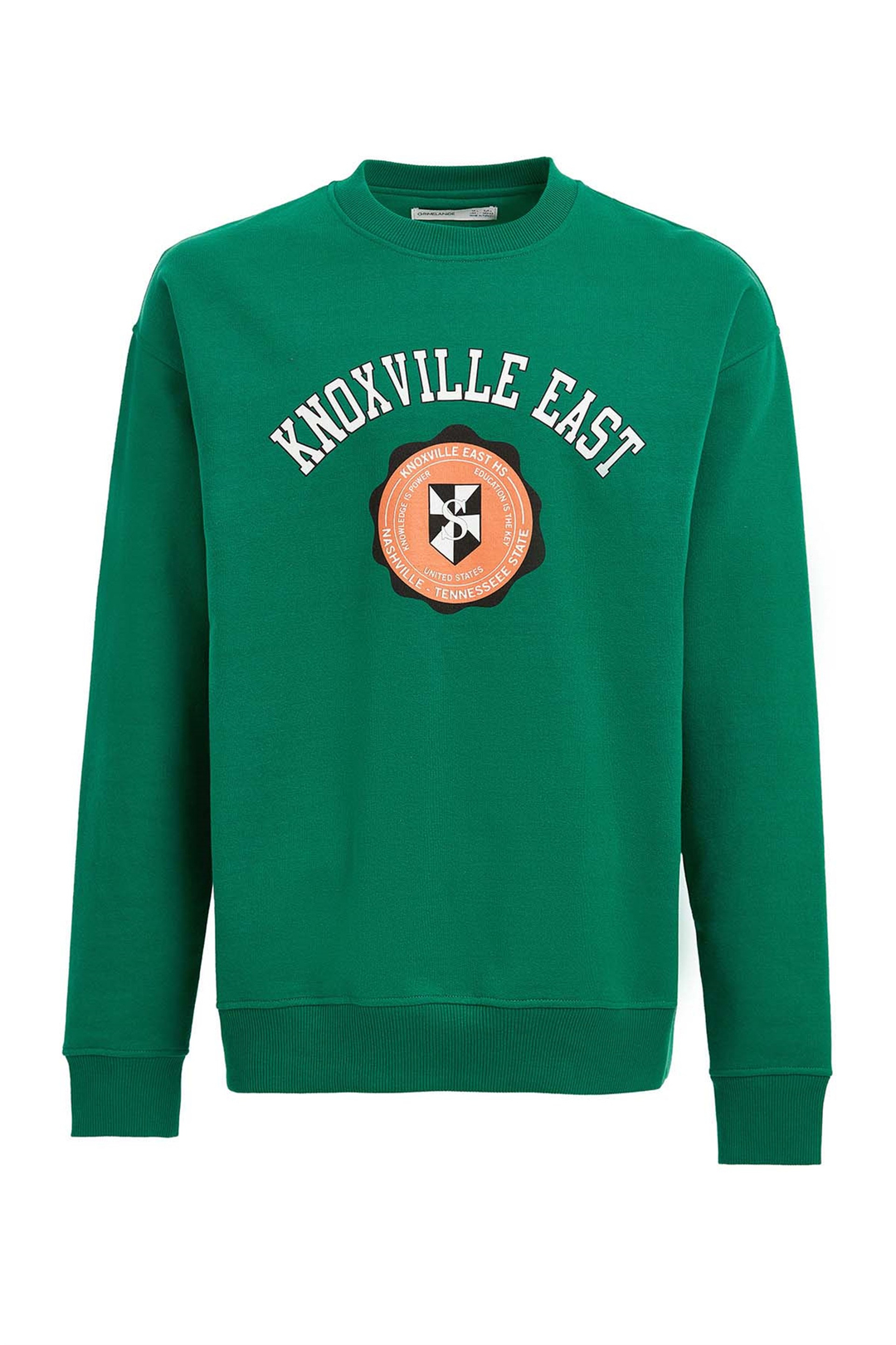 HUNDO-P Örme Oversize Yeşil  Sweatshirt