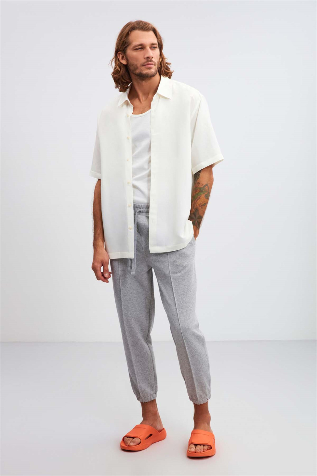 İNYO Örme Relaxed Fit 090  Eşofman Altı