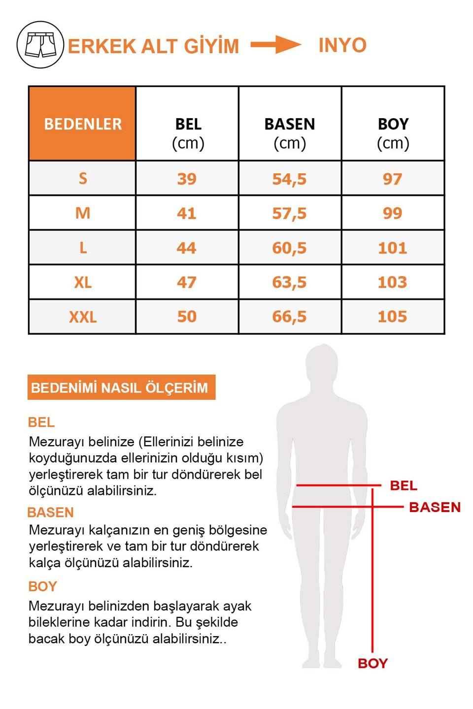 INYO Örme Relaxed Siyah  Eşofman Altı