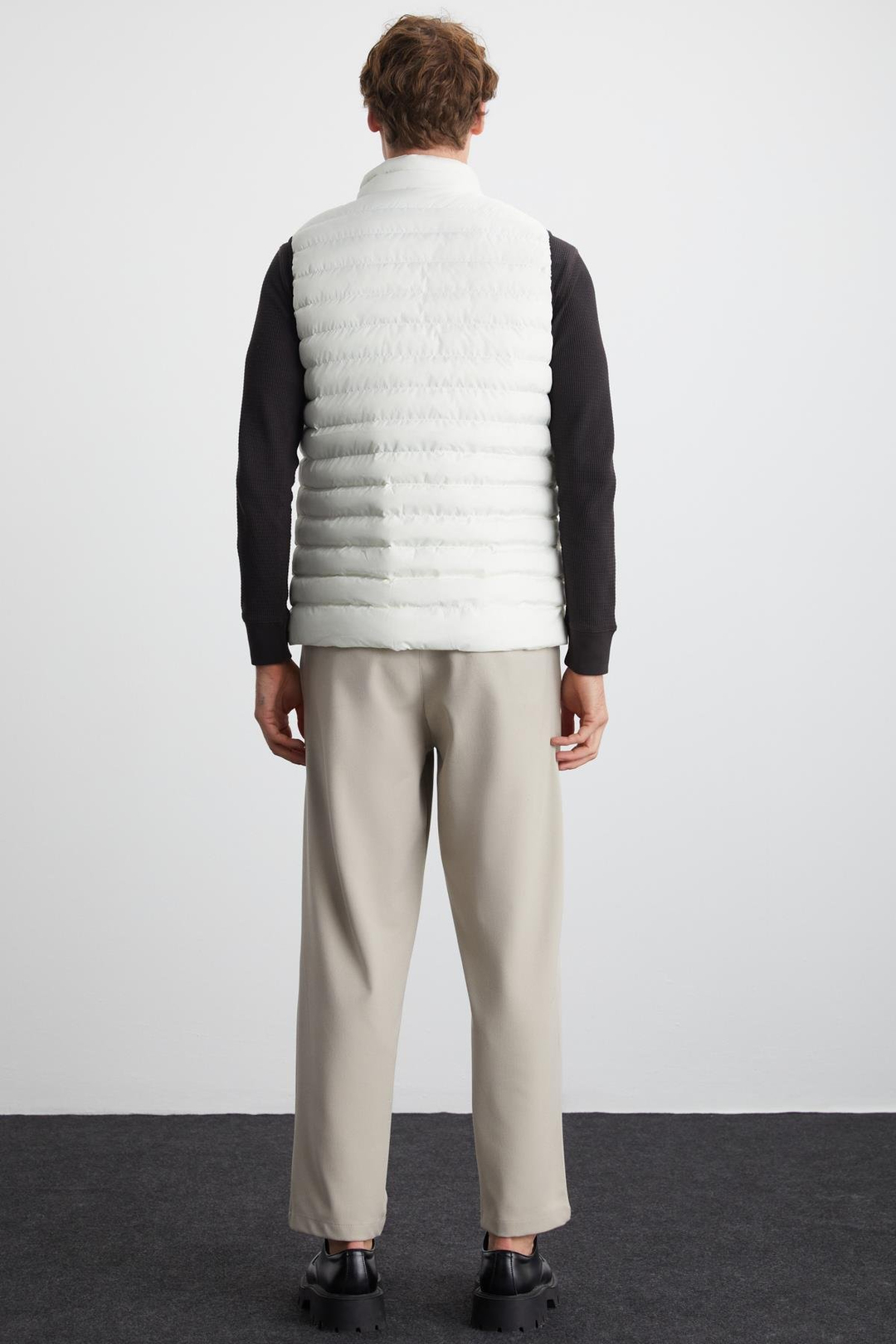 JELMER Basic Regular Taş Rengi Tekli Mont