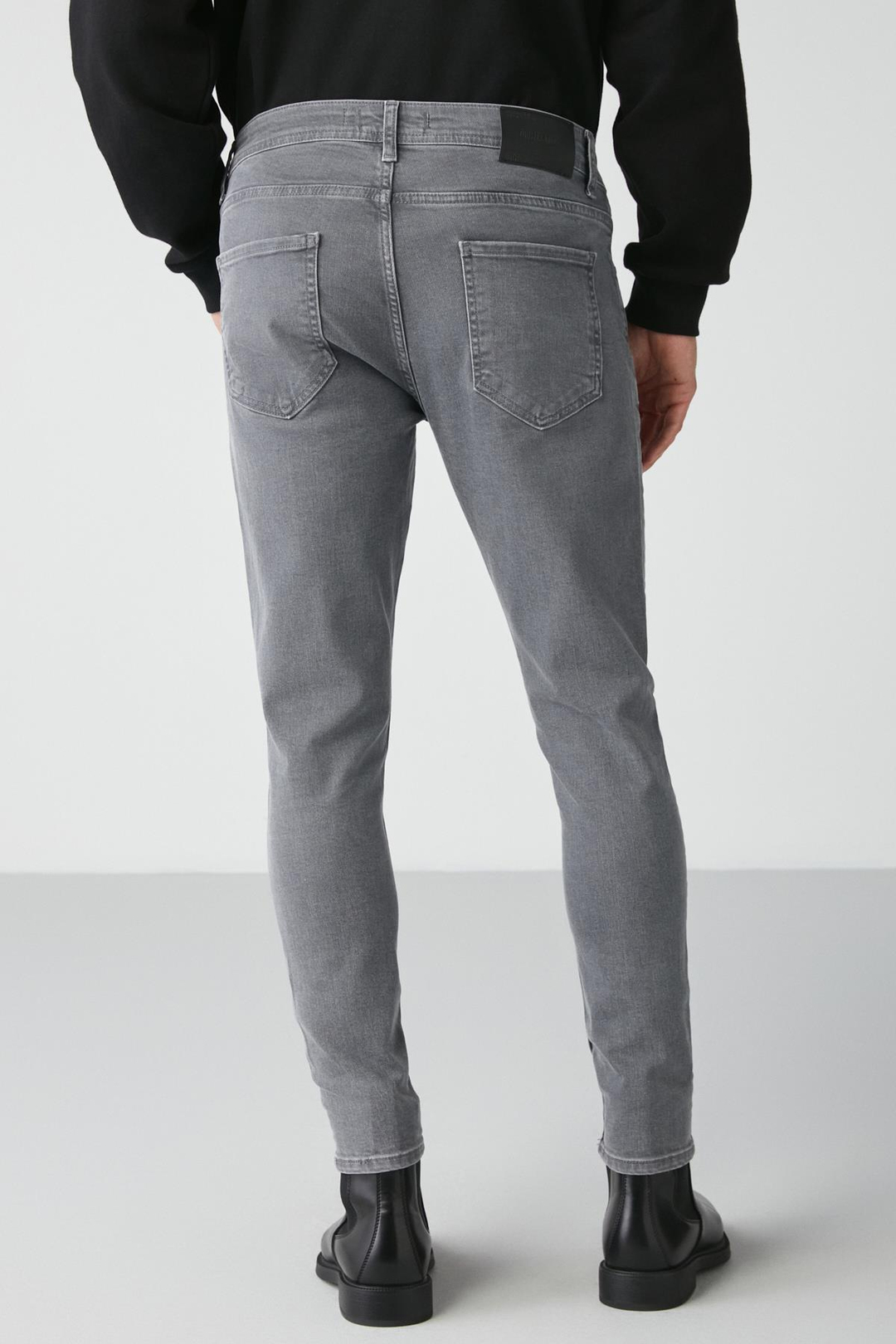 JOHEN Relaxed Skinny Gri  Jeans