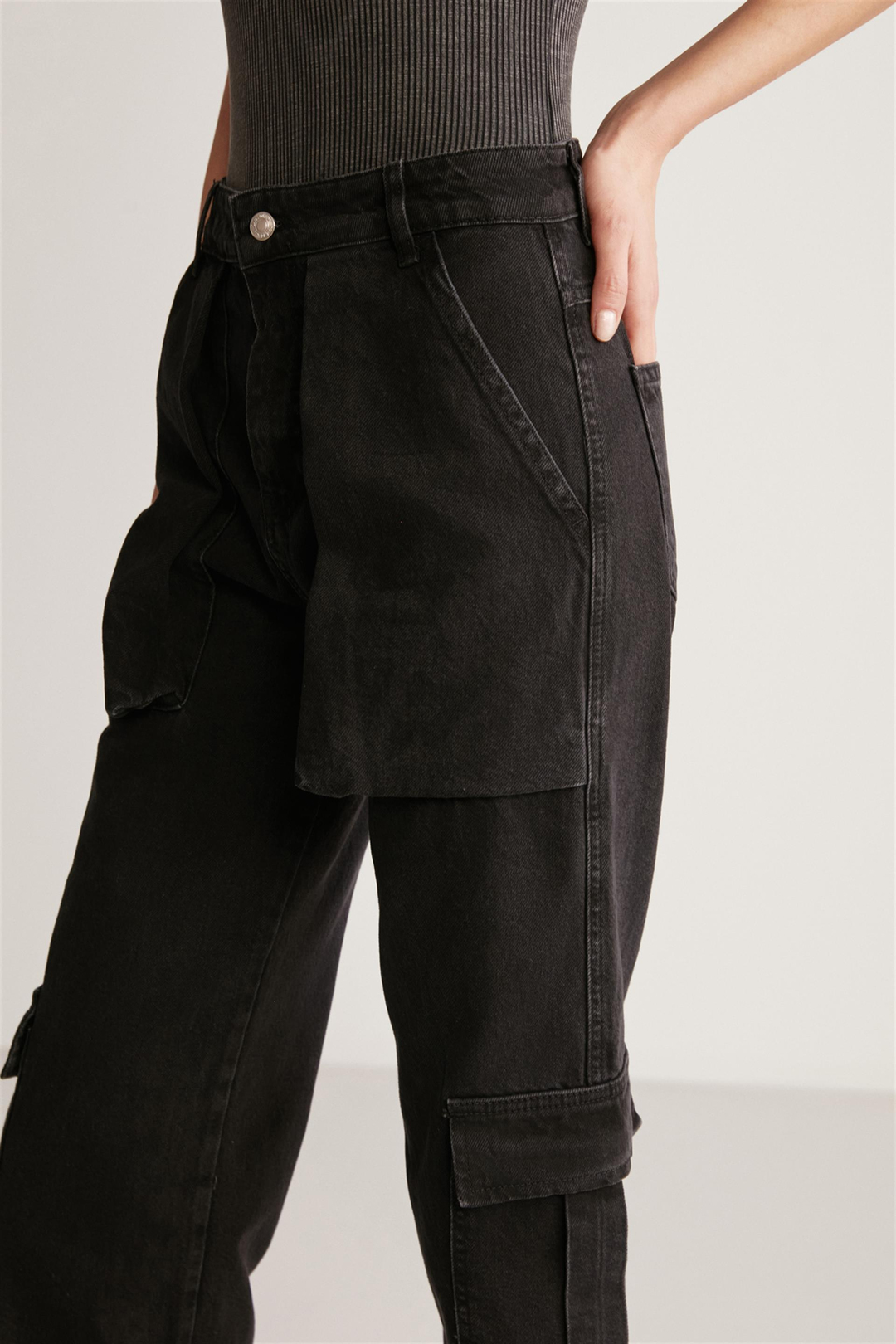 KIMBERLY Denim  Antrasit  Pantolon
