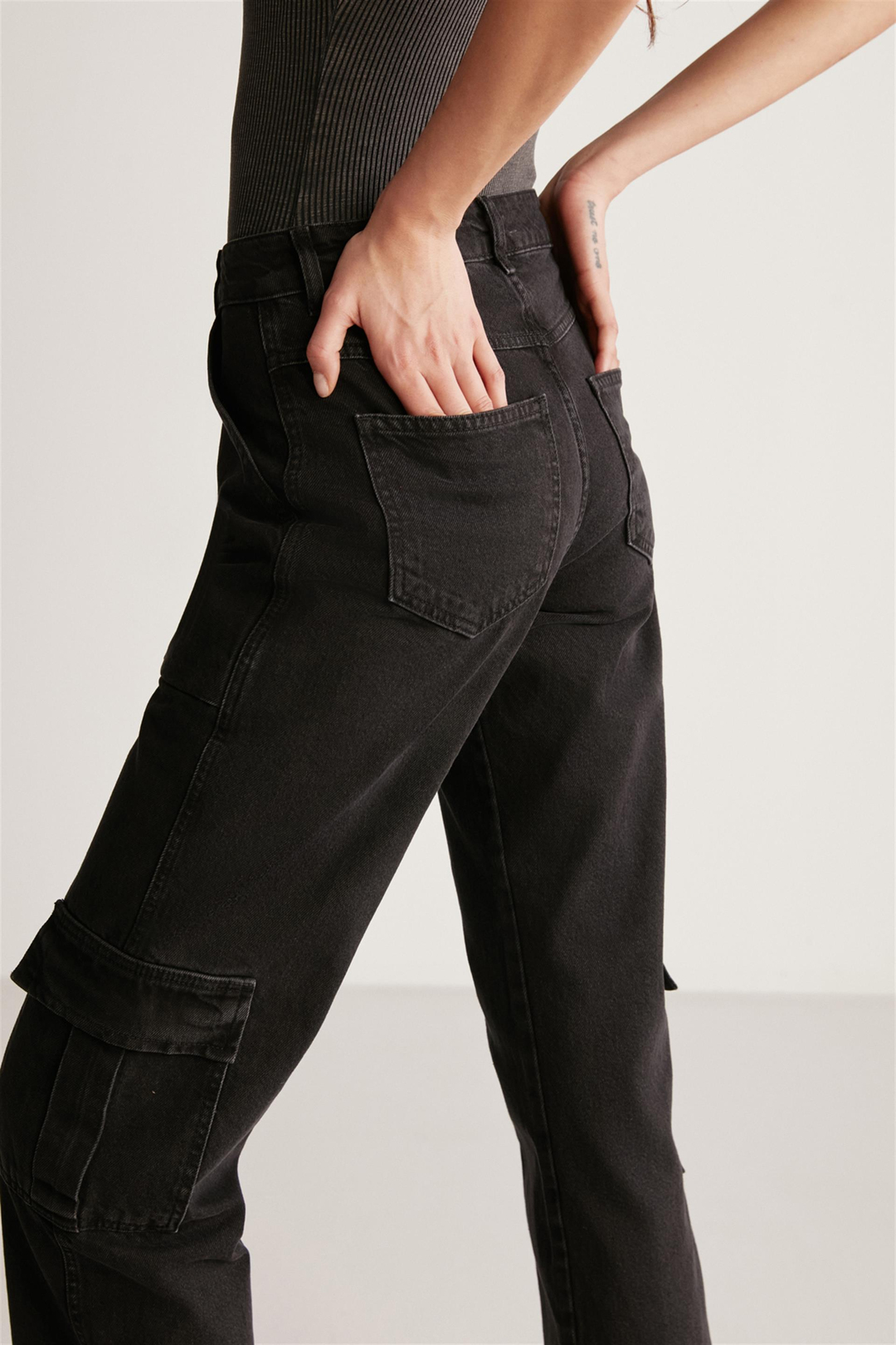 KIMBERLY Denim  Antrasit  Pantolon