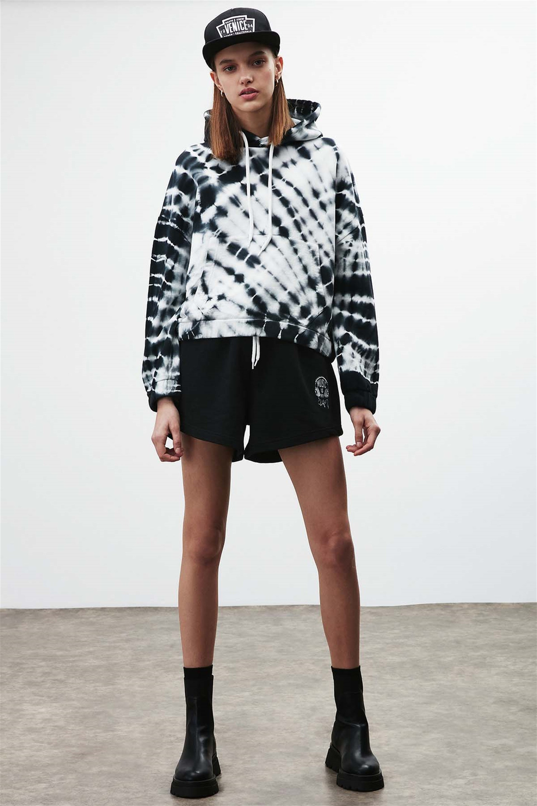 LISBETH Örme Regular Fit Siyah  Sweatshirt