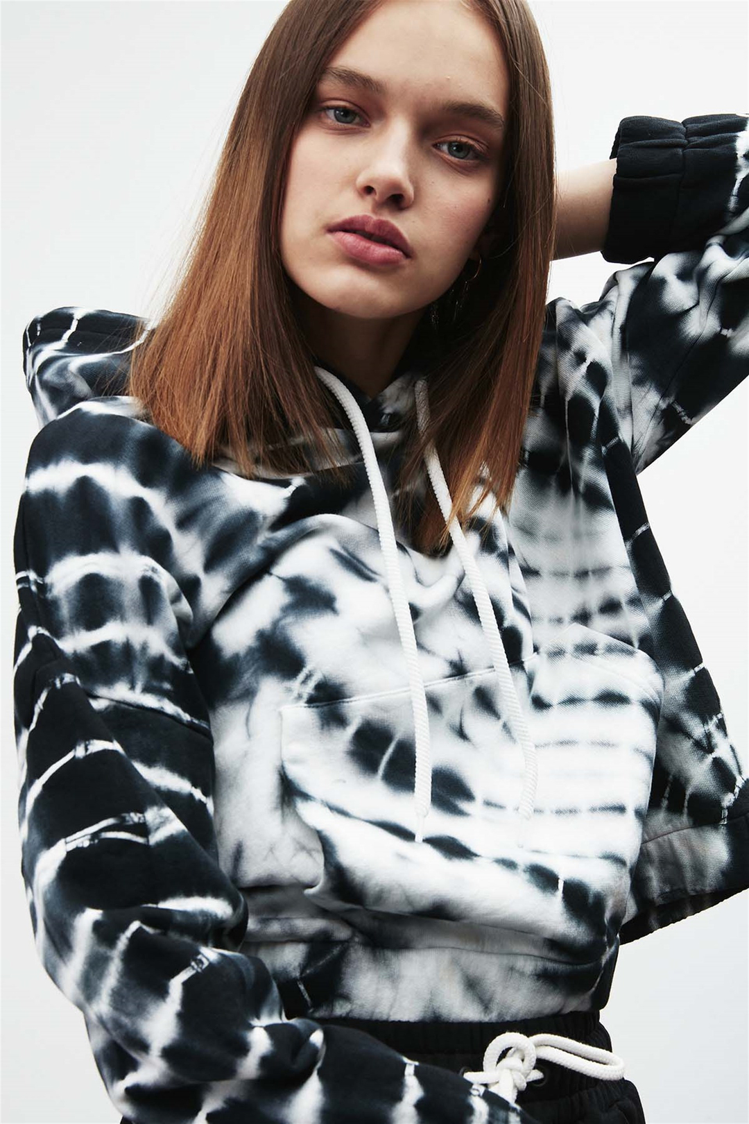 LISBETH Örme Regular Fit Siyah  Sweatshirt