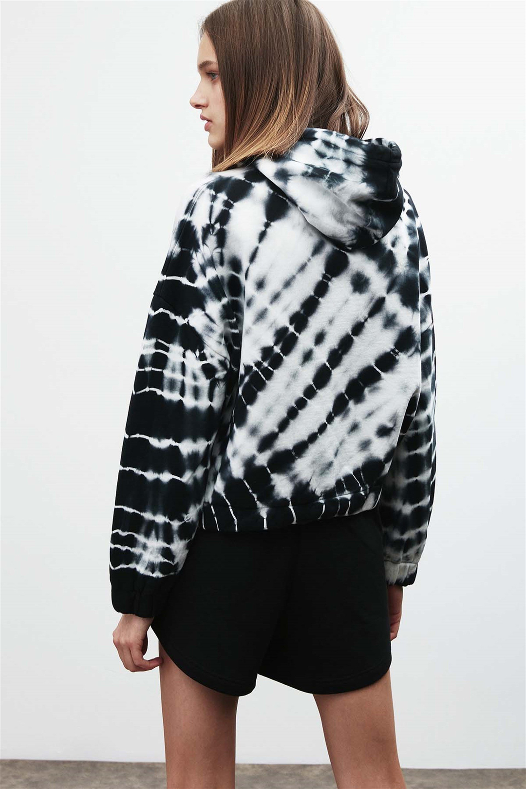 LISBETH Örme Regular Fit Siyah  Sweatshirt