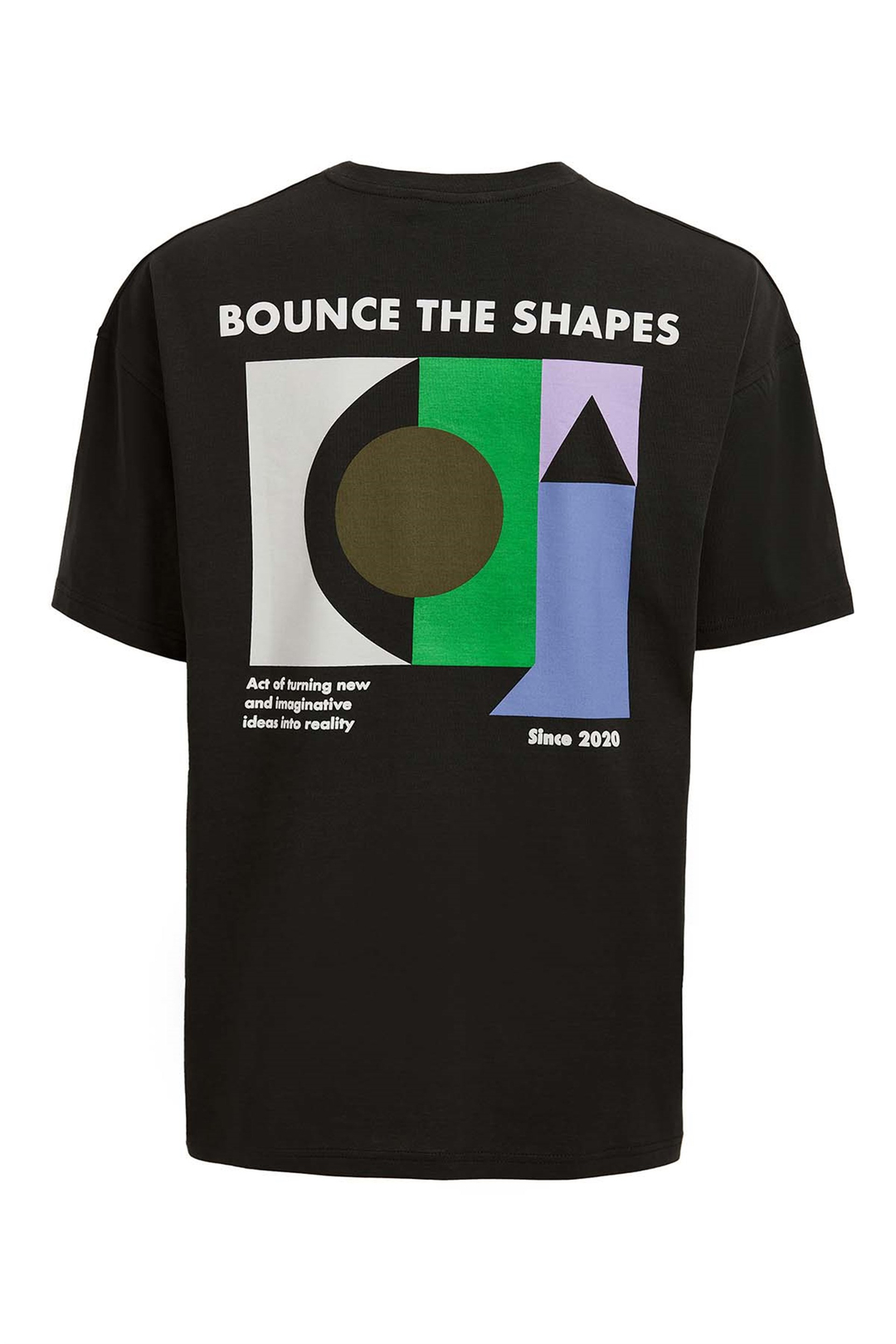 MILENNIAL Örme Oversize Gri  T-Shirt