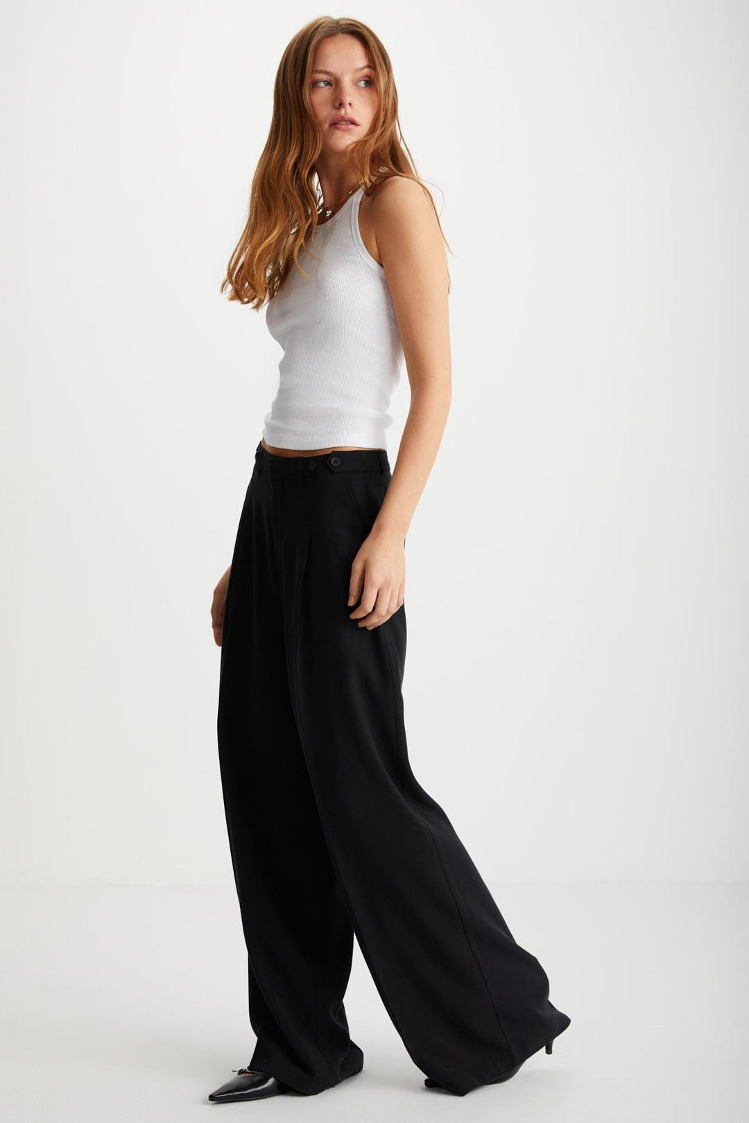 MISSY  Slim Beyaz Tekli Body