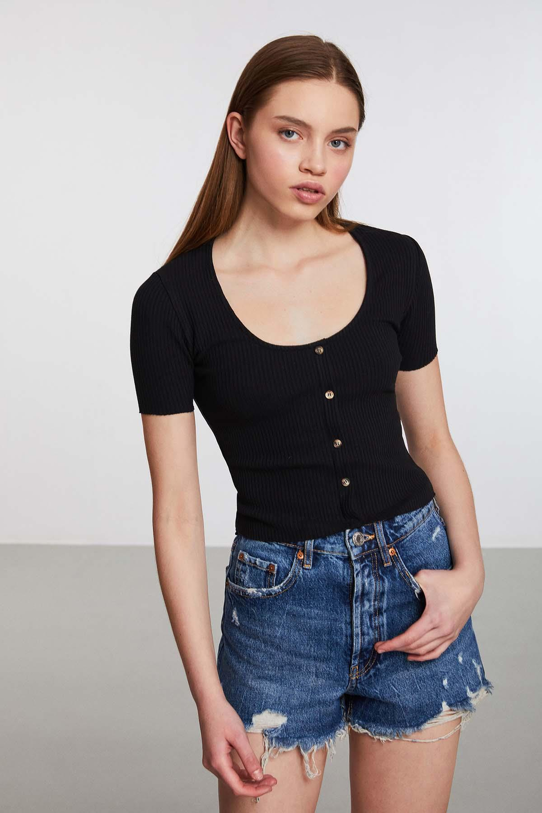 MONTEROSSO  Slim Fit Siyah  Büstiyer