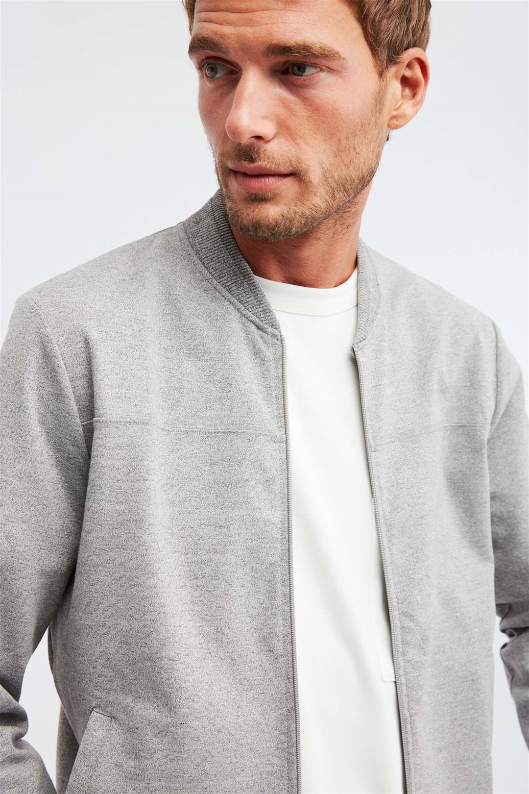 NORM İnterlok Regular Fit Grimelanj  Ceket