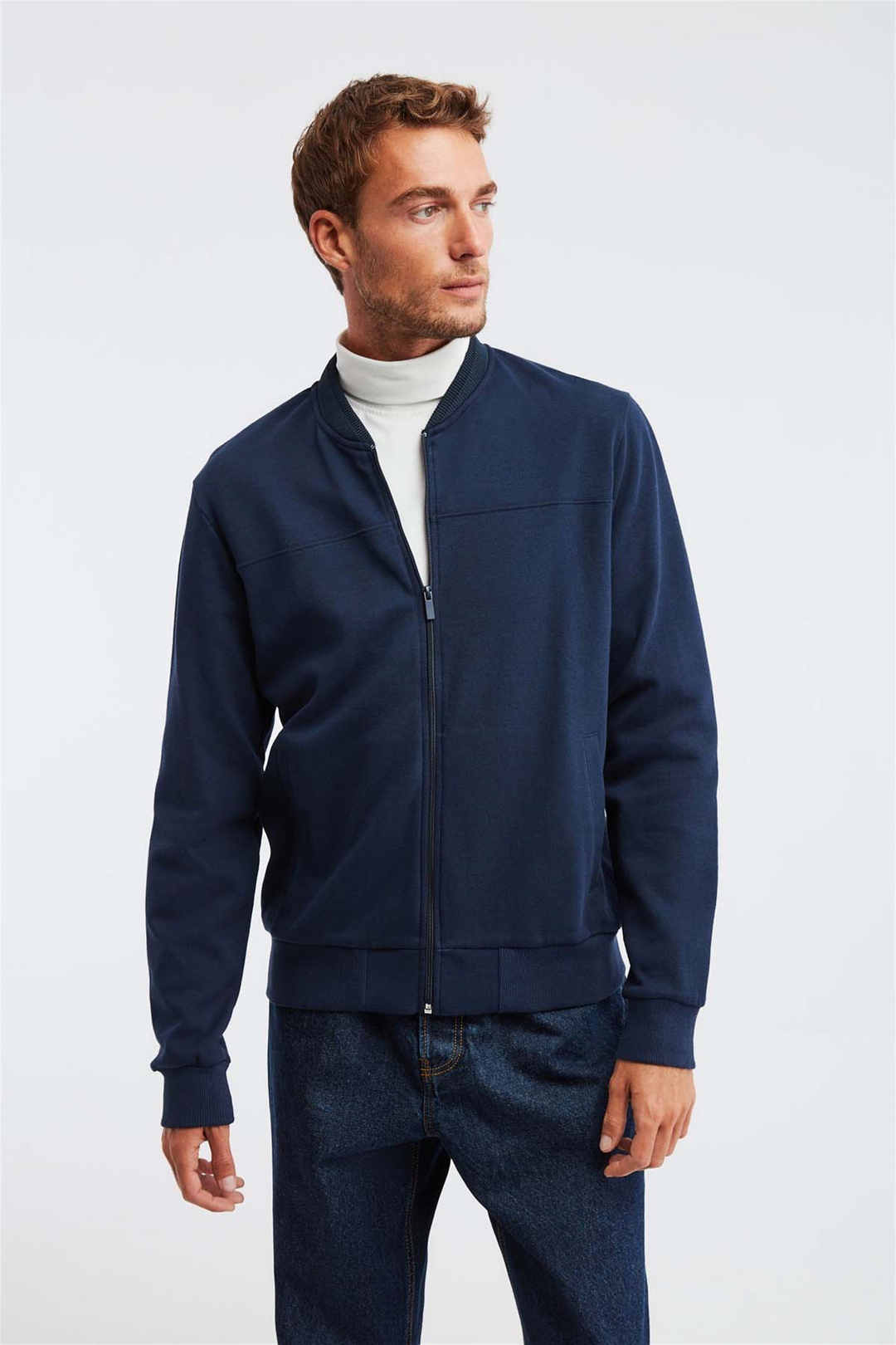NORM İnterlok Regular Fit Lacivert  Ceket