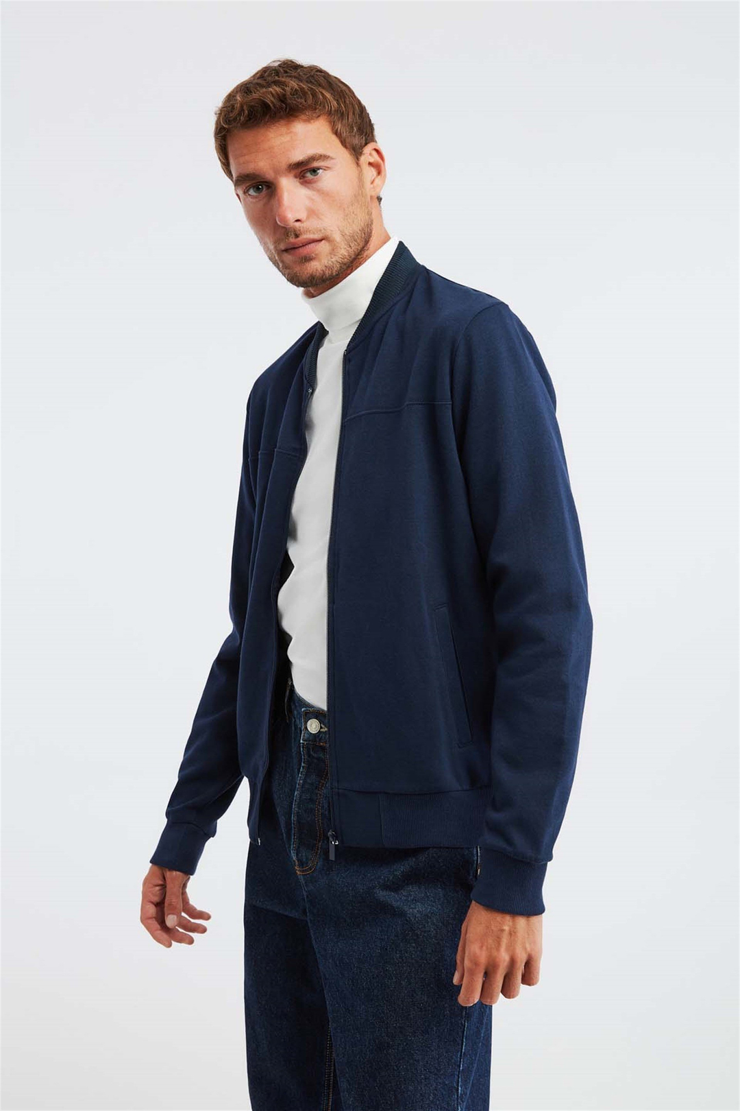 NORM İnterlok Regular Fit Lacivert  Ceket