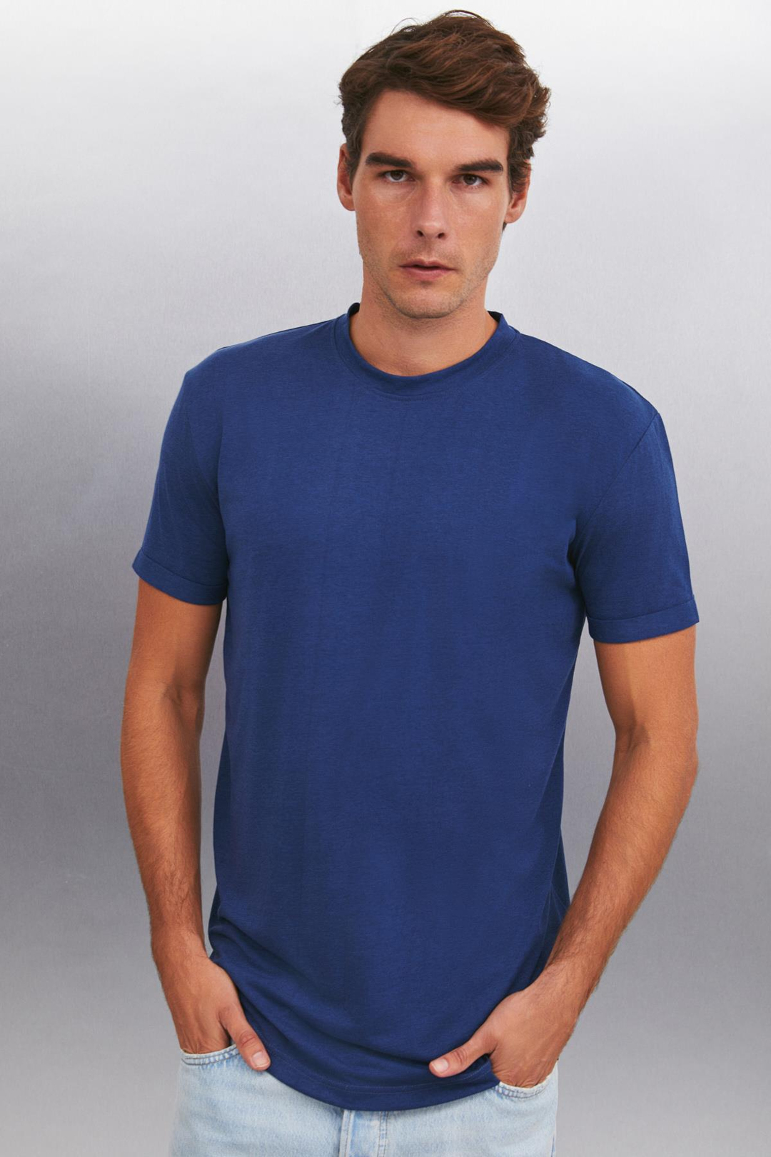OSCAR  Comfort Koyu Mavi  T-Shirt