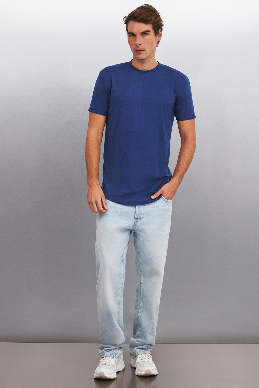 OSCAR  Comfort Koyu Mavi  T-Shirt