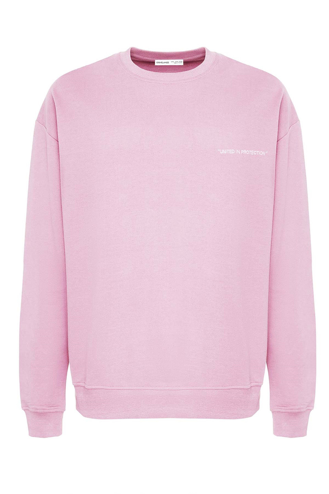 RAIROK Örme Comfort Fit Pembe  Sweatshirt