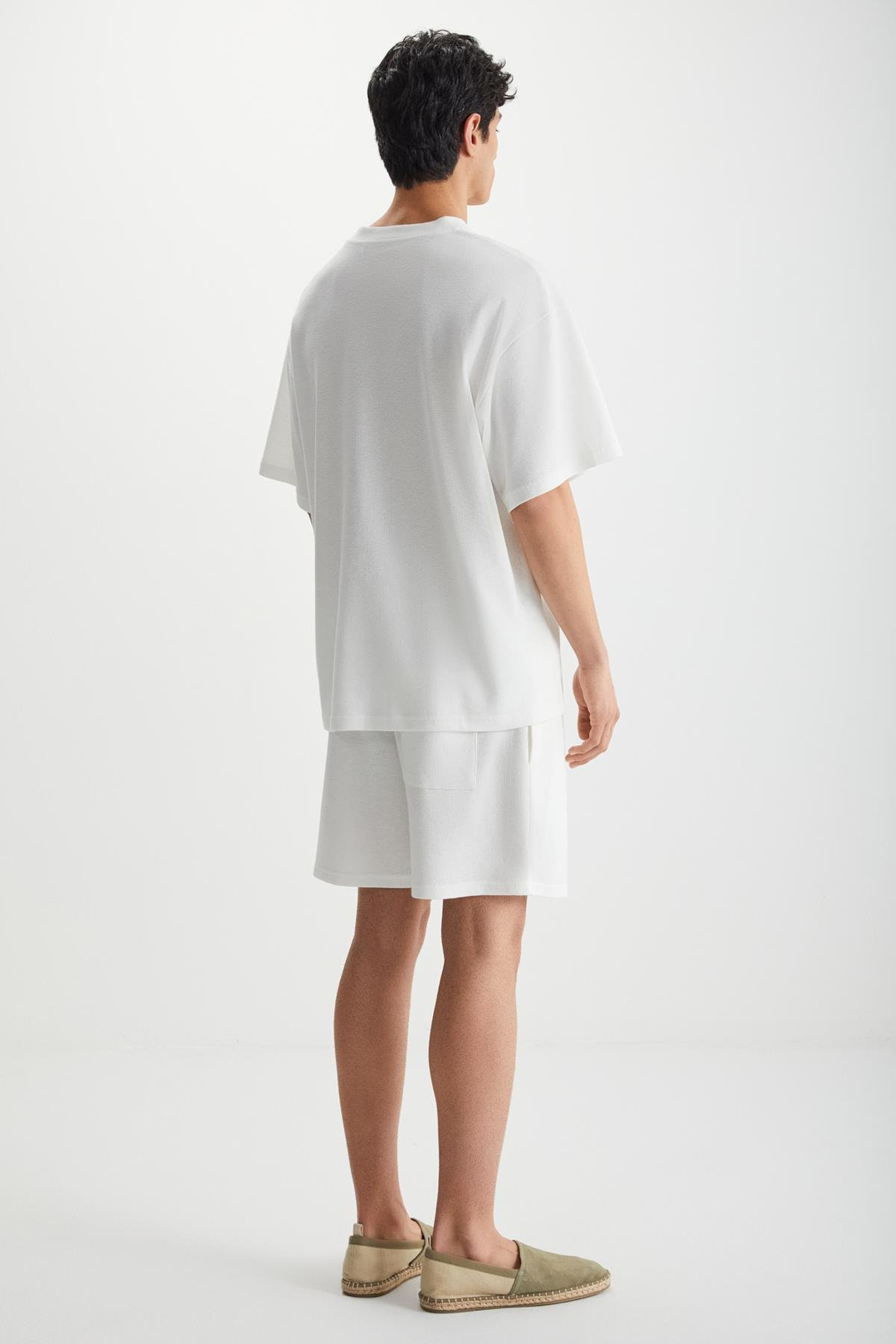 RAMADAN  Regular Ekru Tekli T-Shirt
