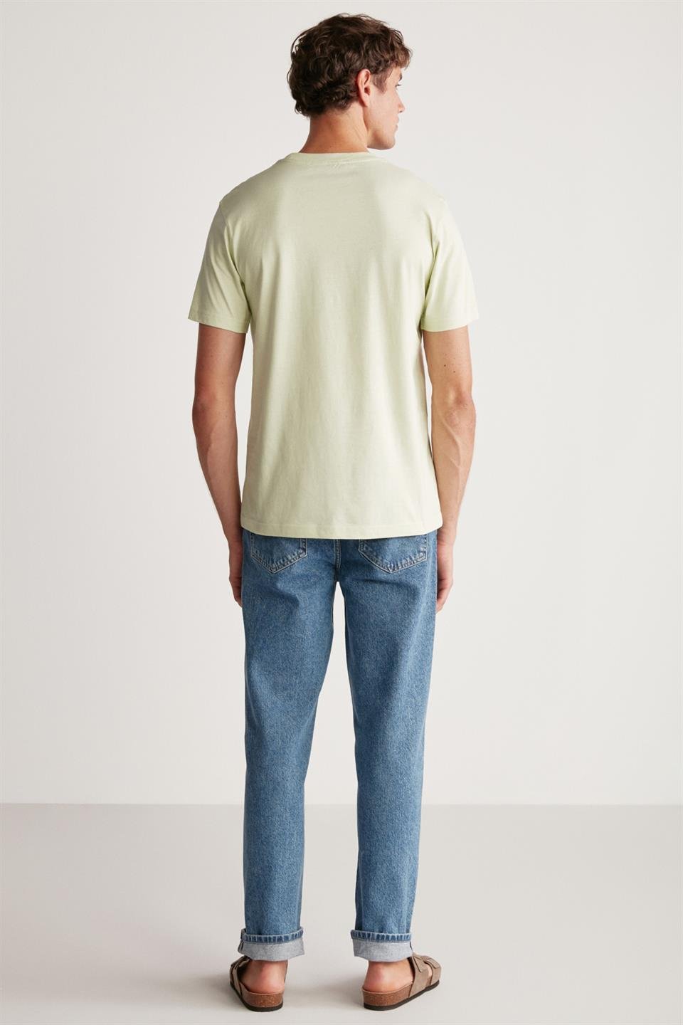 RAMIRES Örme Regular Açık Yeşil  T-Shirt
