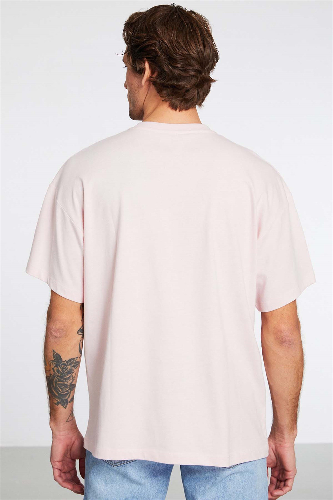 RECOGNITION Örme Regular Fit Pembe  T-Shirt