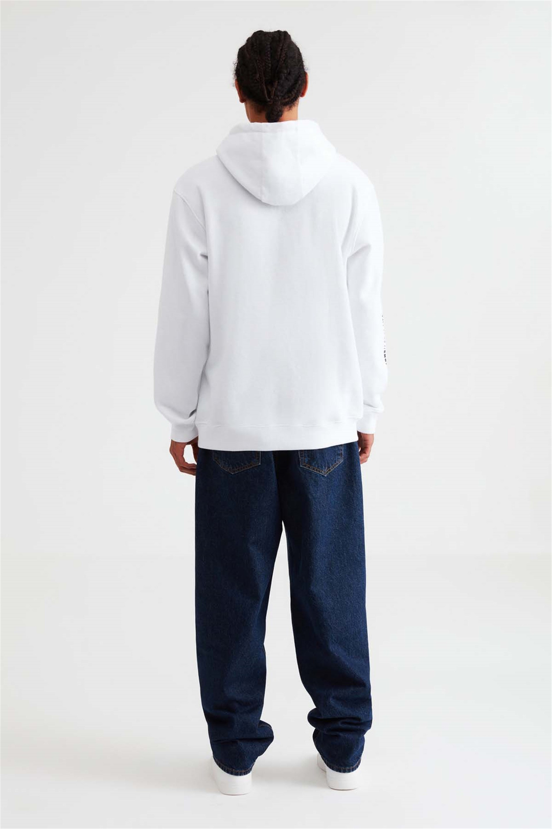 SAVAGE Örme Comfort Fit Beyaz  Sweatshirt