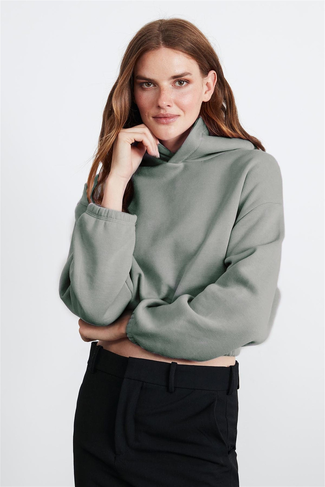SCARLETT Kadın Yeşil    Sweatshirt