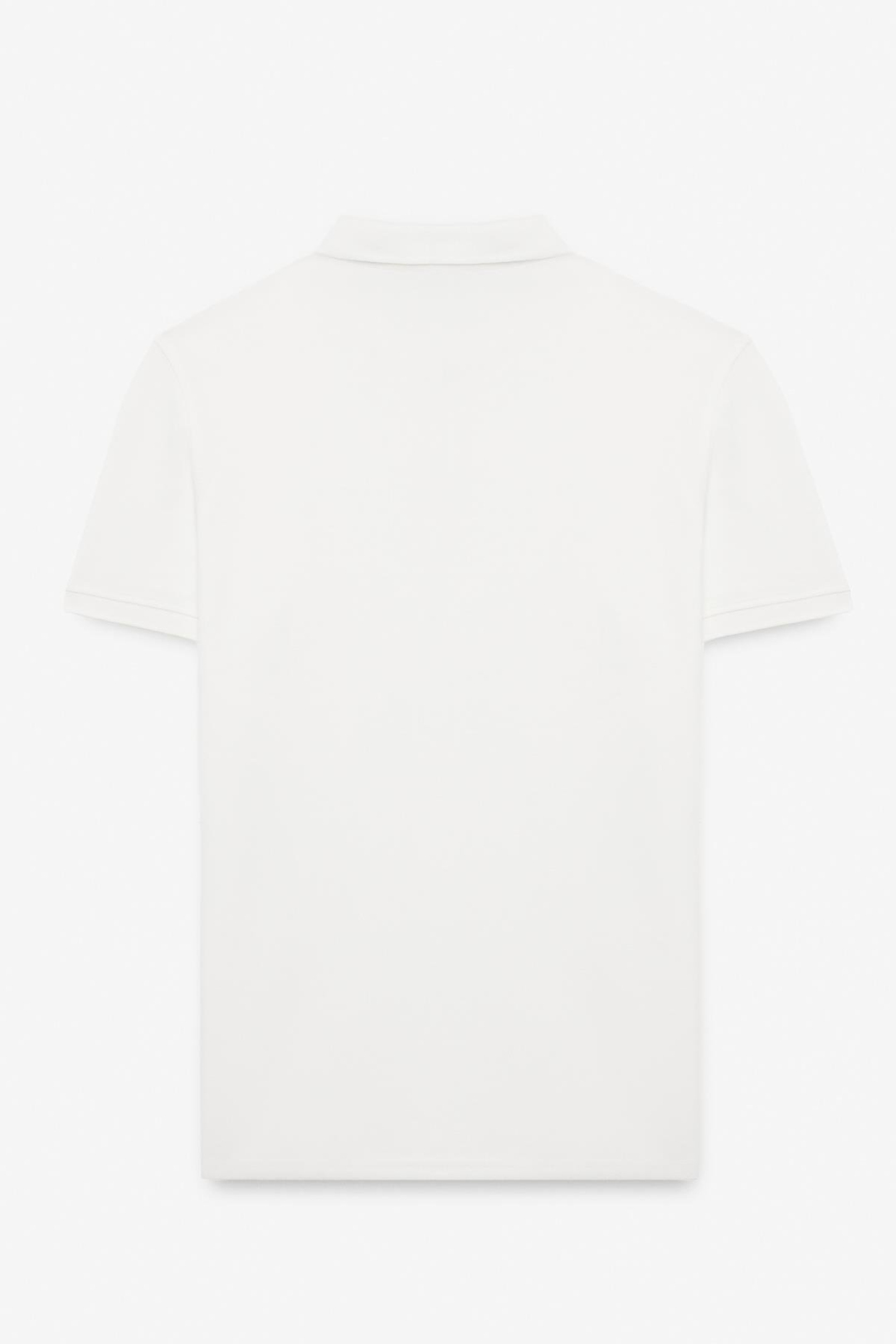 SKYLOOM Erkek %100 Pamuk Kısa Kollu Regular Fit Beyaz Polo Yaka T-shirt