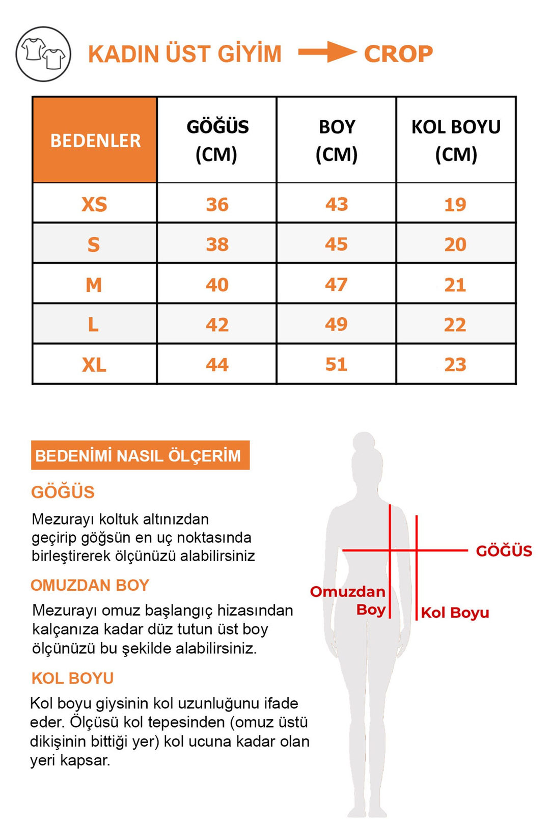 SUNNY Kadın Mavi Nakışlı-İşlemeli Yuvarlak Yaka Crop Fit Bluz