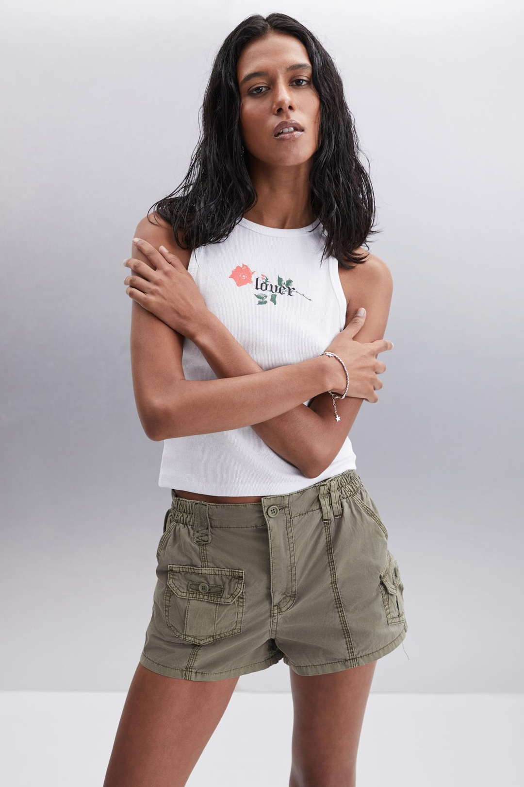 TERENA Basic Slim Beyaz Tekli Bluz