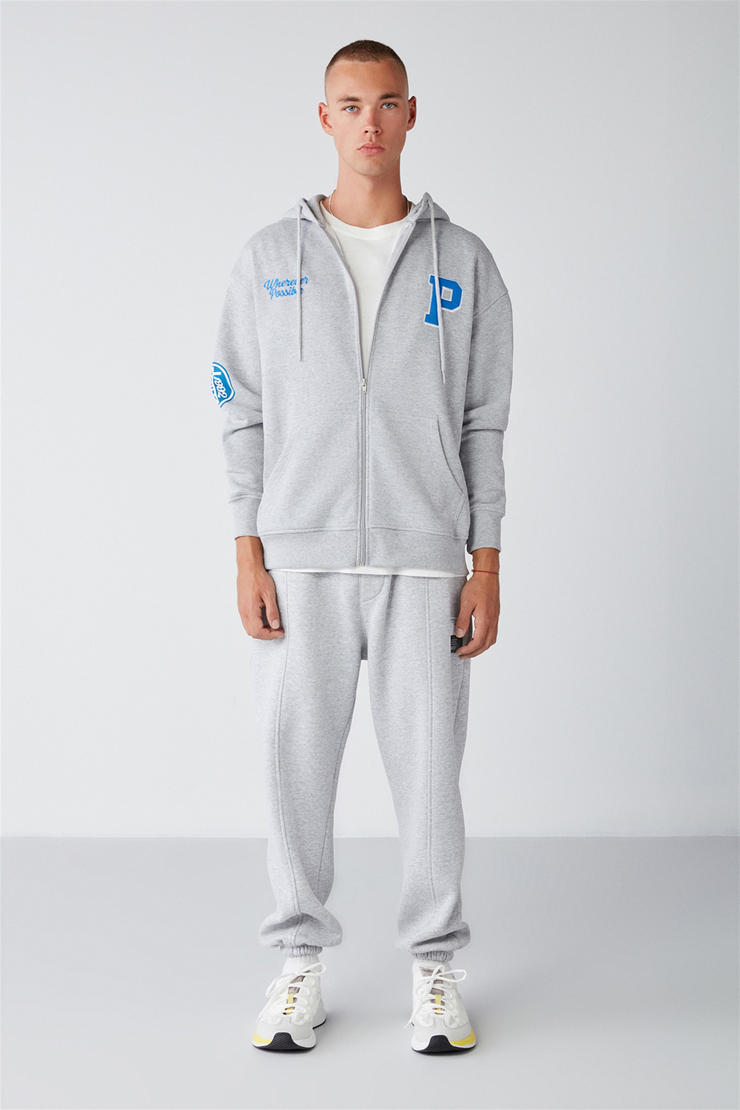 ULTIMATE Örme Oversize Grimelanj  Sweatshirt