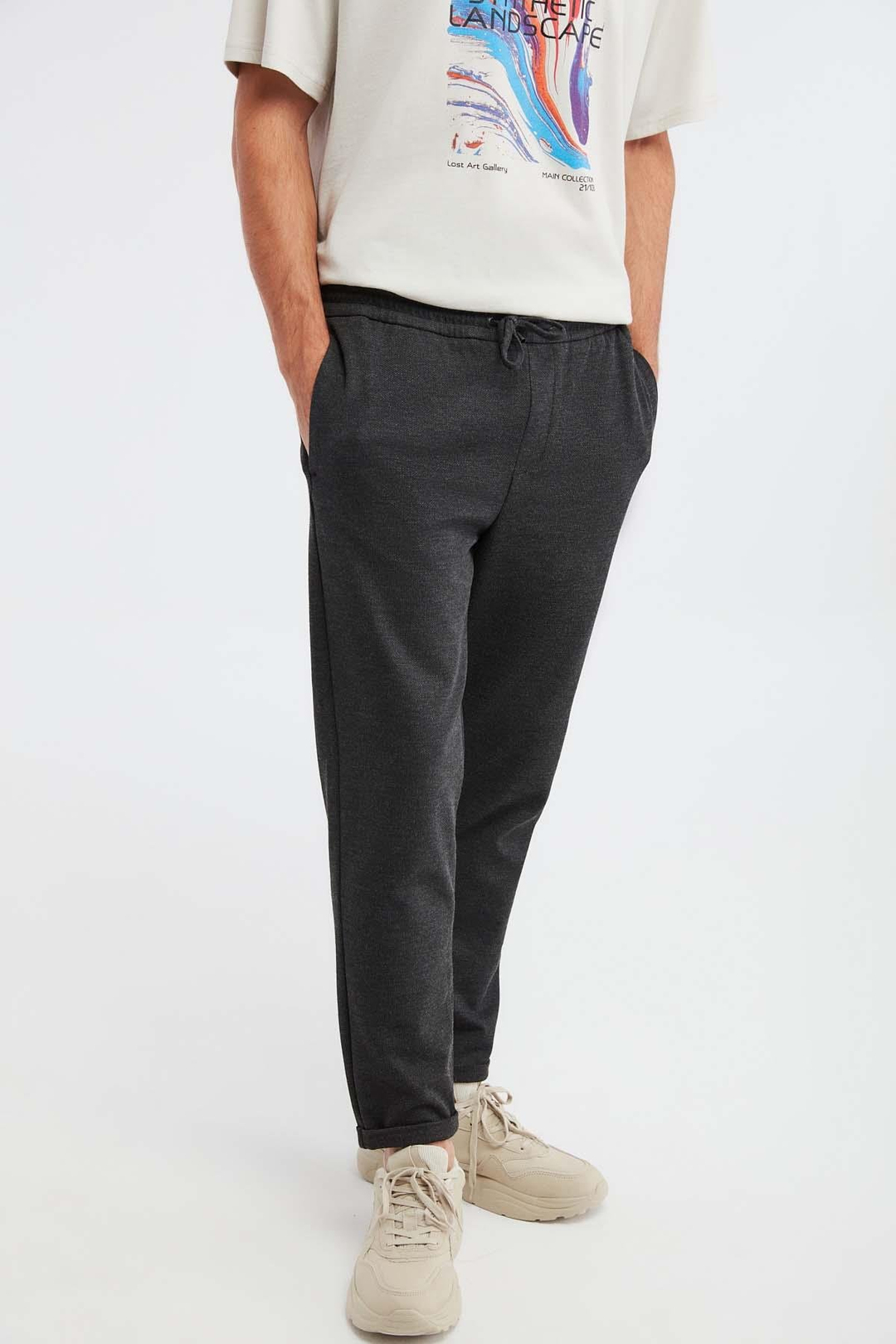 UNBLENDED  Jogger Antrasit  Pantolon