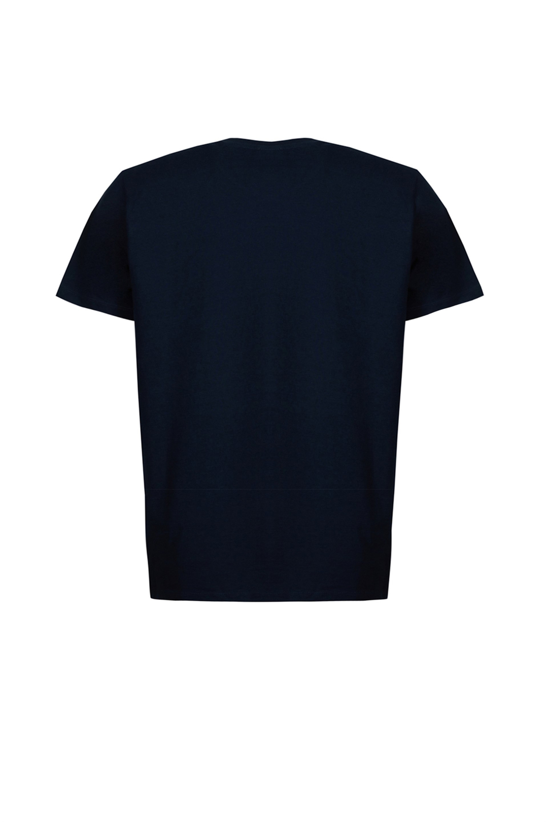 UTAH Örme Dar - Slim Lacivert - Beyaz 2'lü T-Shirt