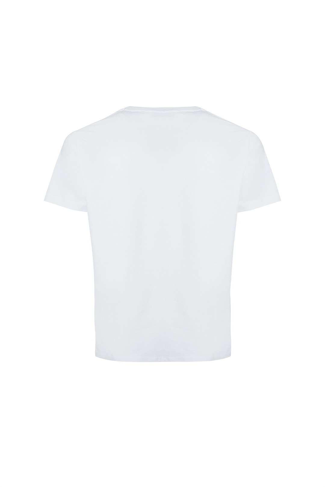 UTAH Örme Dar - Slim Lacivert - Beyaz 2'lü T-Shirt