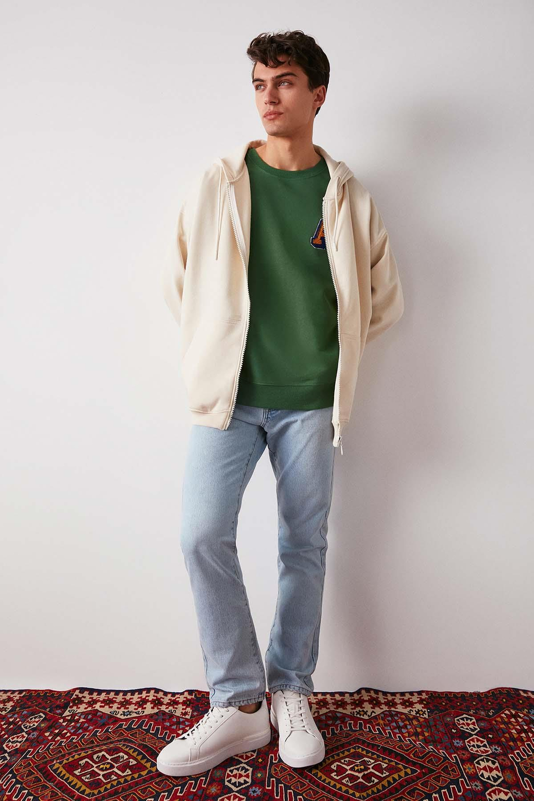 UTILITY Comfort Ekru Sweatshirt