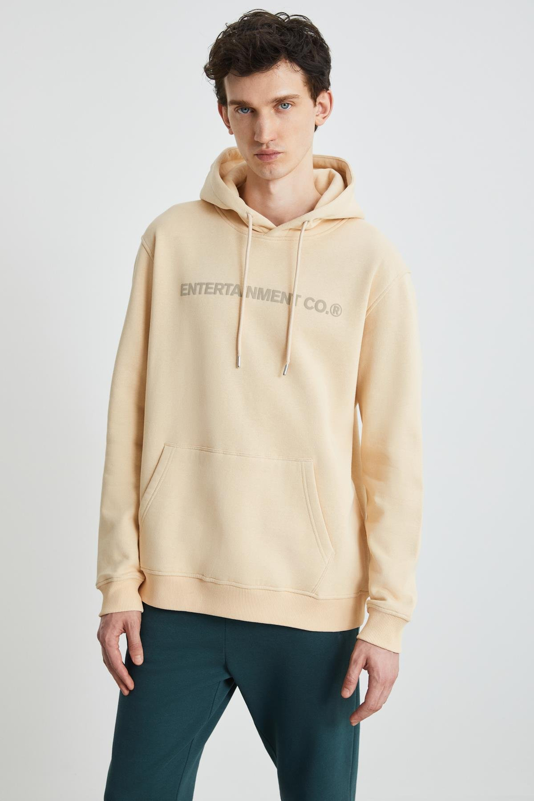 YACINE Erkek Vanilya Sweatshirt