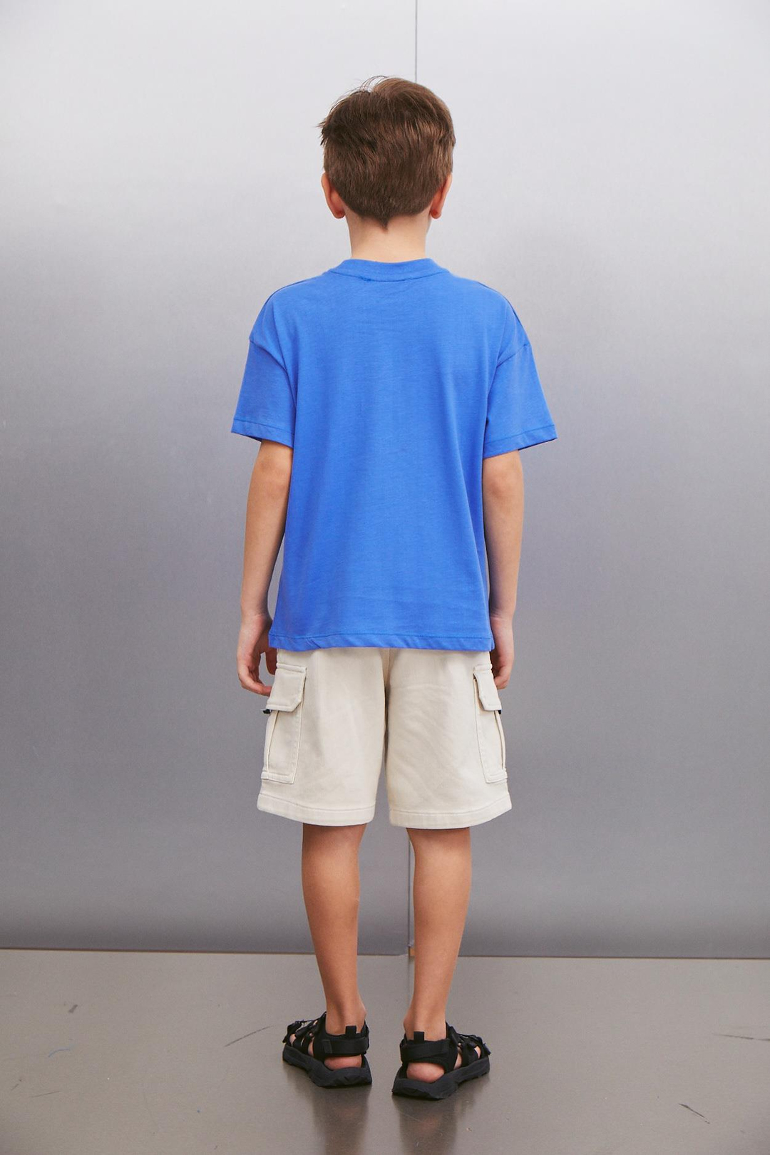 ZADIG Erkek Saks Mavi T-Shirt