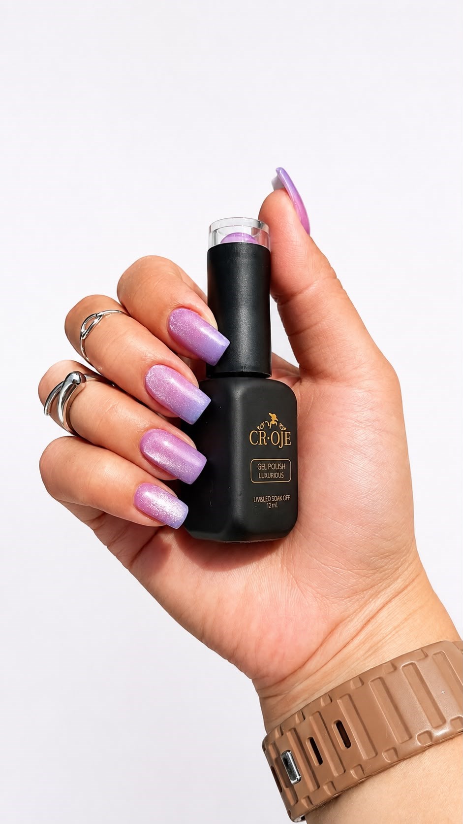  Kalıcı Oje, Protez Tırnak Ombre Nail Art Kalemi ve Yedek Sünger Seti