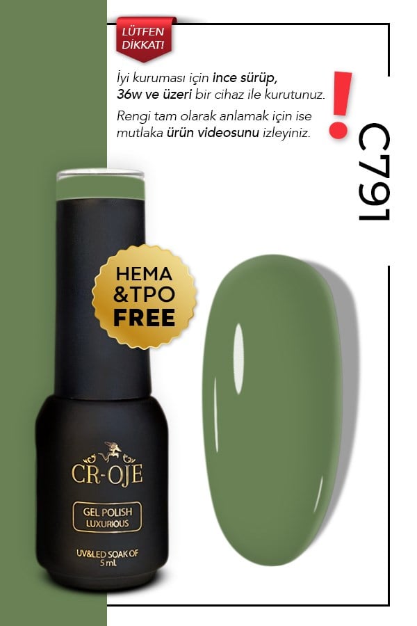 C791 - Çimen Yeşili (5 ML)