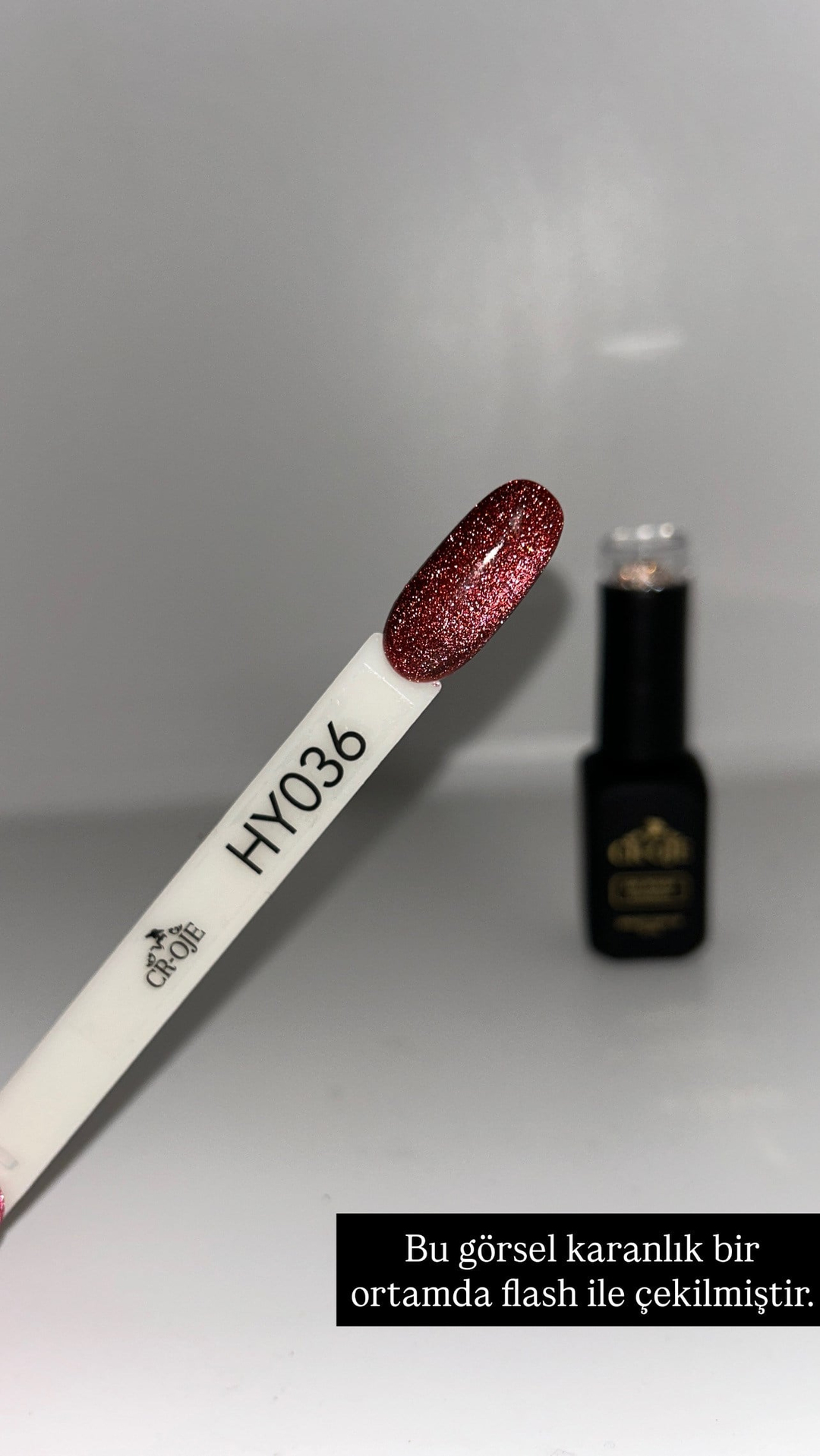 CROJE KALICI OJE Inci Tanecikli Manyetik Cat Eye / Kedi Gözü- HY036 (12 ML)
