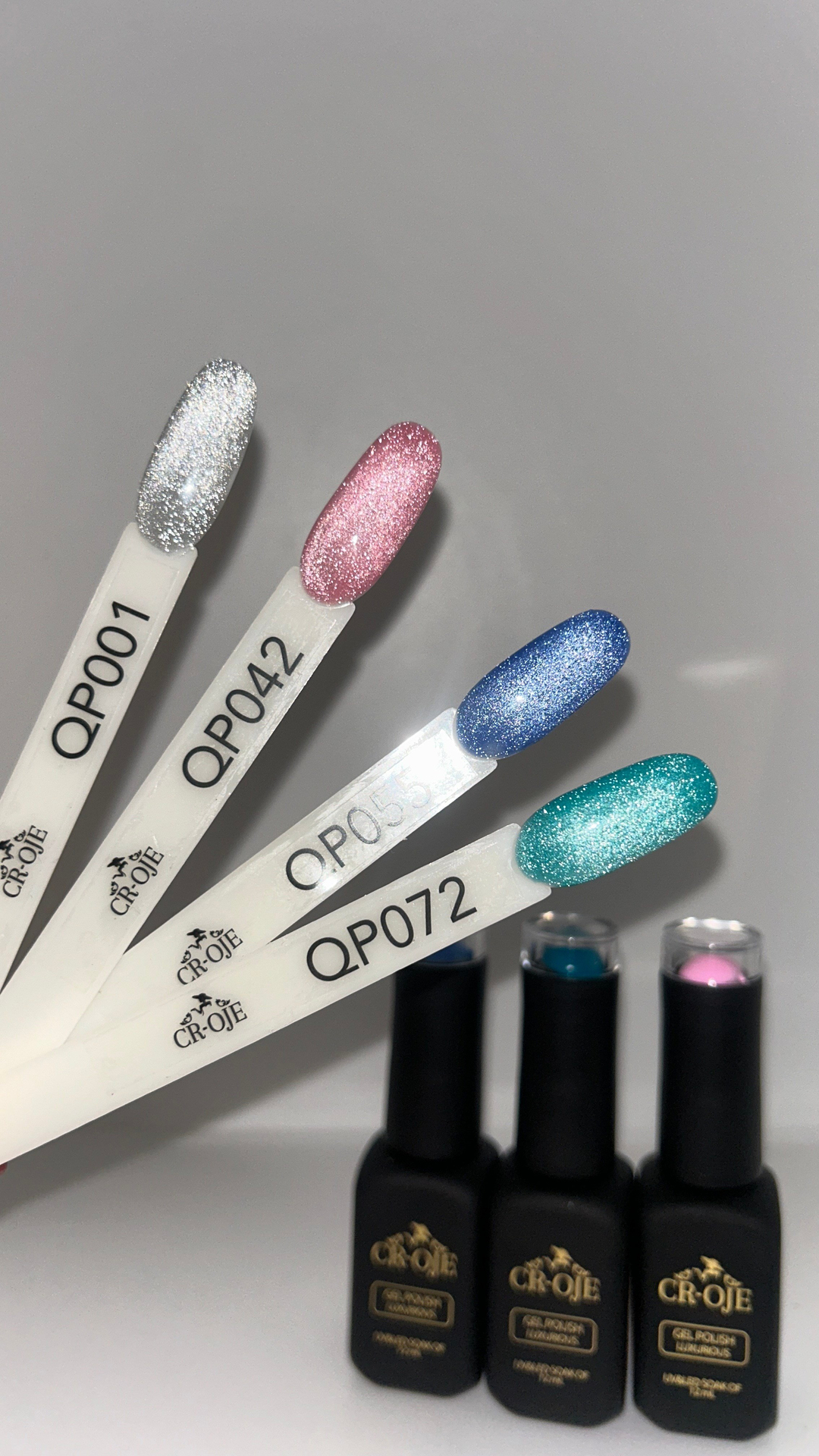 CROJE KALICI OJE Inci Tanecikli Manyetik Cat Eye / Kedi Gözü- QP055 (5 ML)
