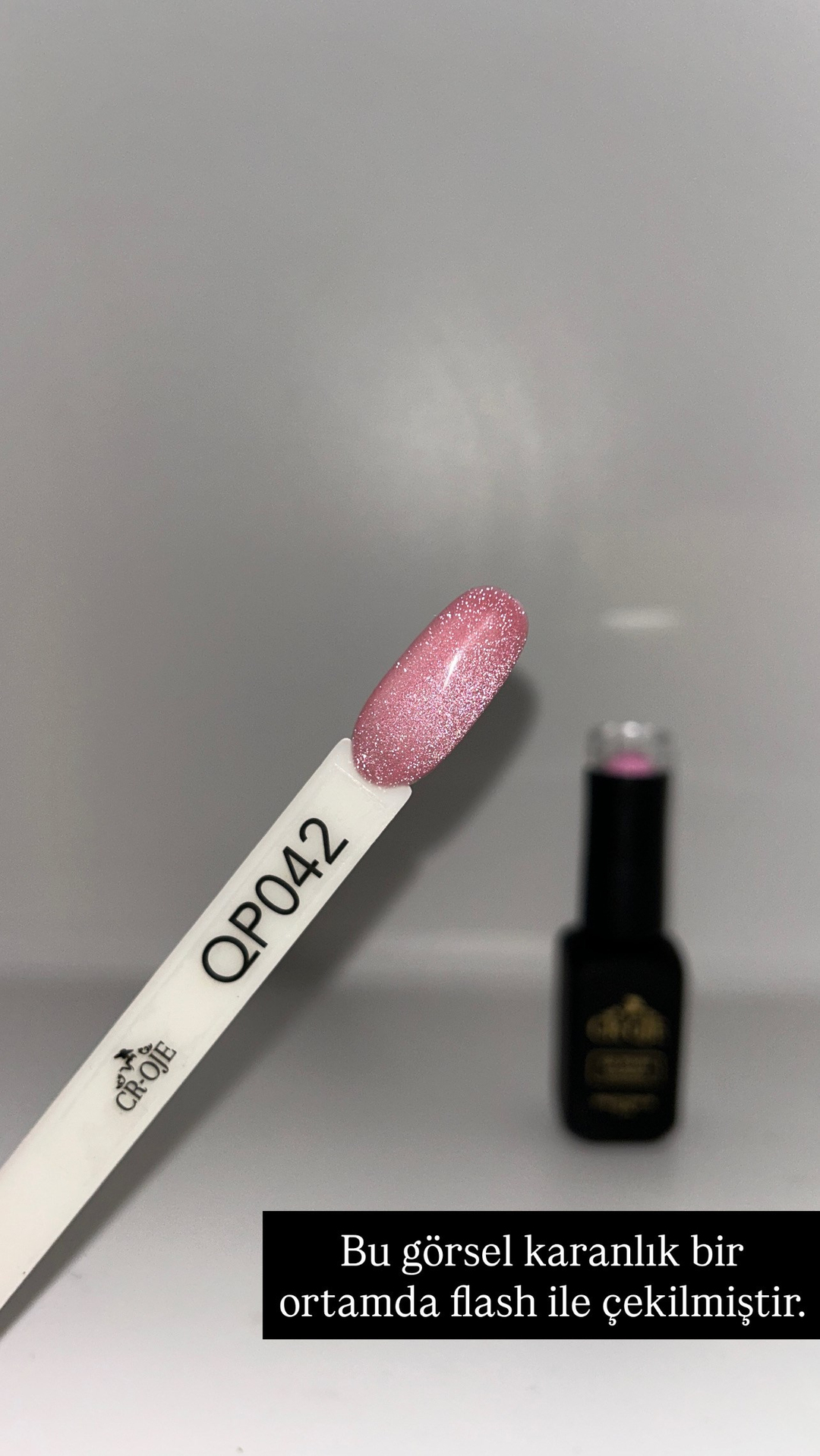 CROJE KALICI OJE Inci Tanecikli Manyetik Cat Eye / Kedi Gözü- QP042 (12 ML)
