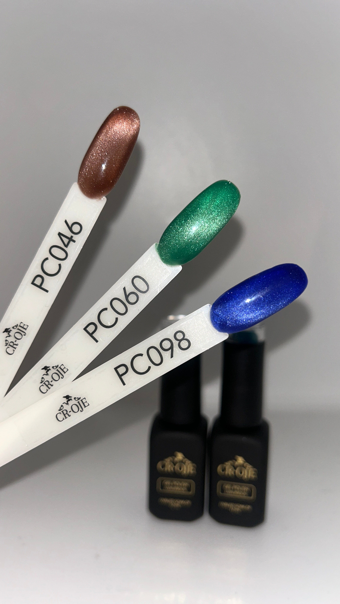 CROJE KALICI OJE Inci Tanecikli Manyetik Cat Eye / Kedi Gözü- PC060 (12 ML)