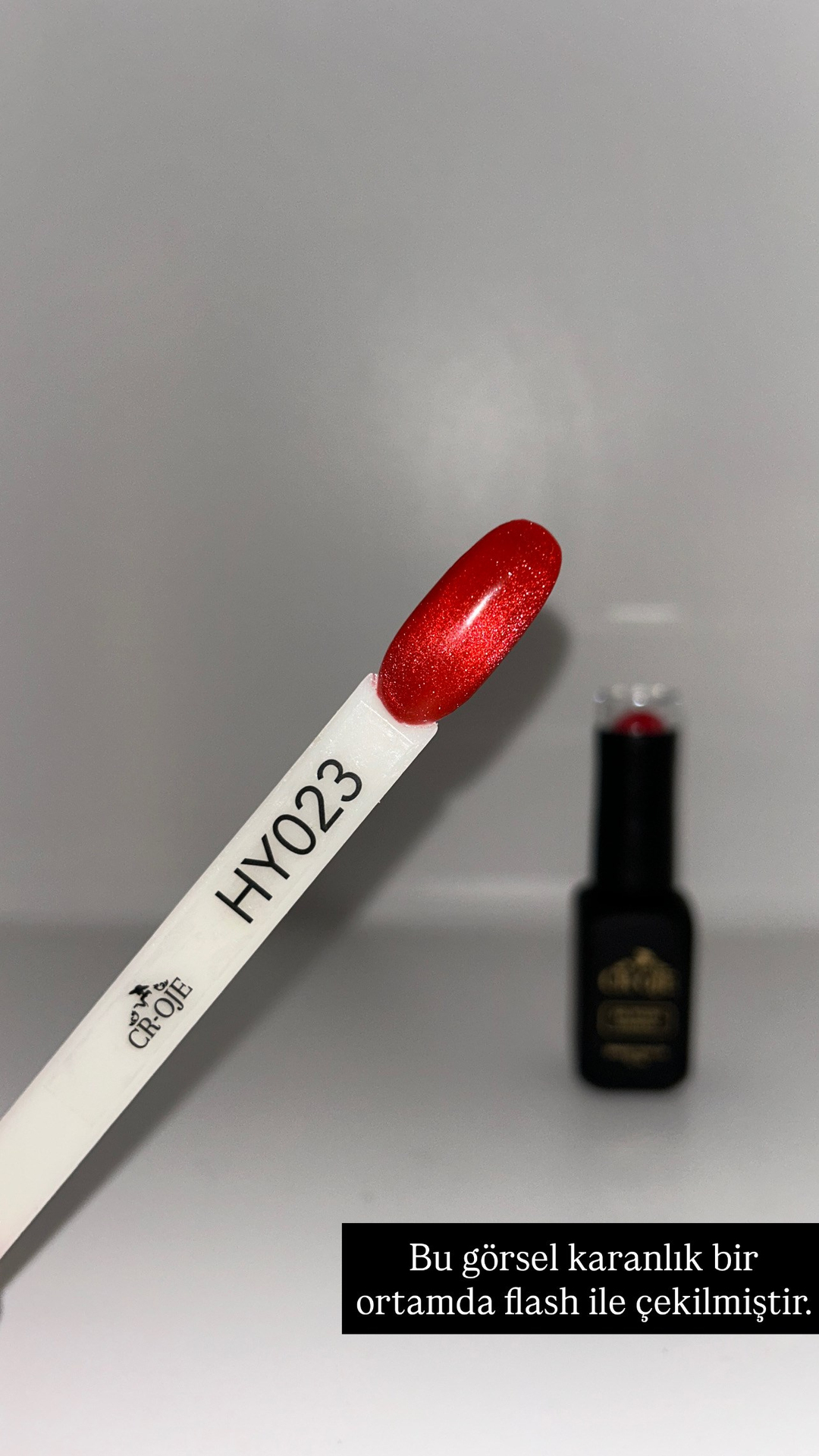 CROJE KALICI OJE Inci Tanecikli Manyetik Cat Eye / Kedi Gözü- HY023 (5 ML)