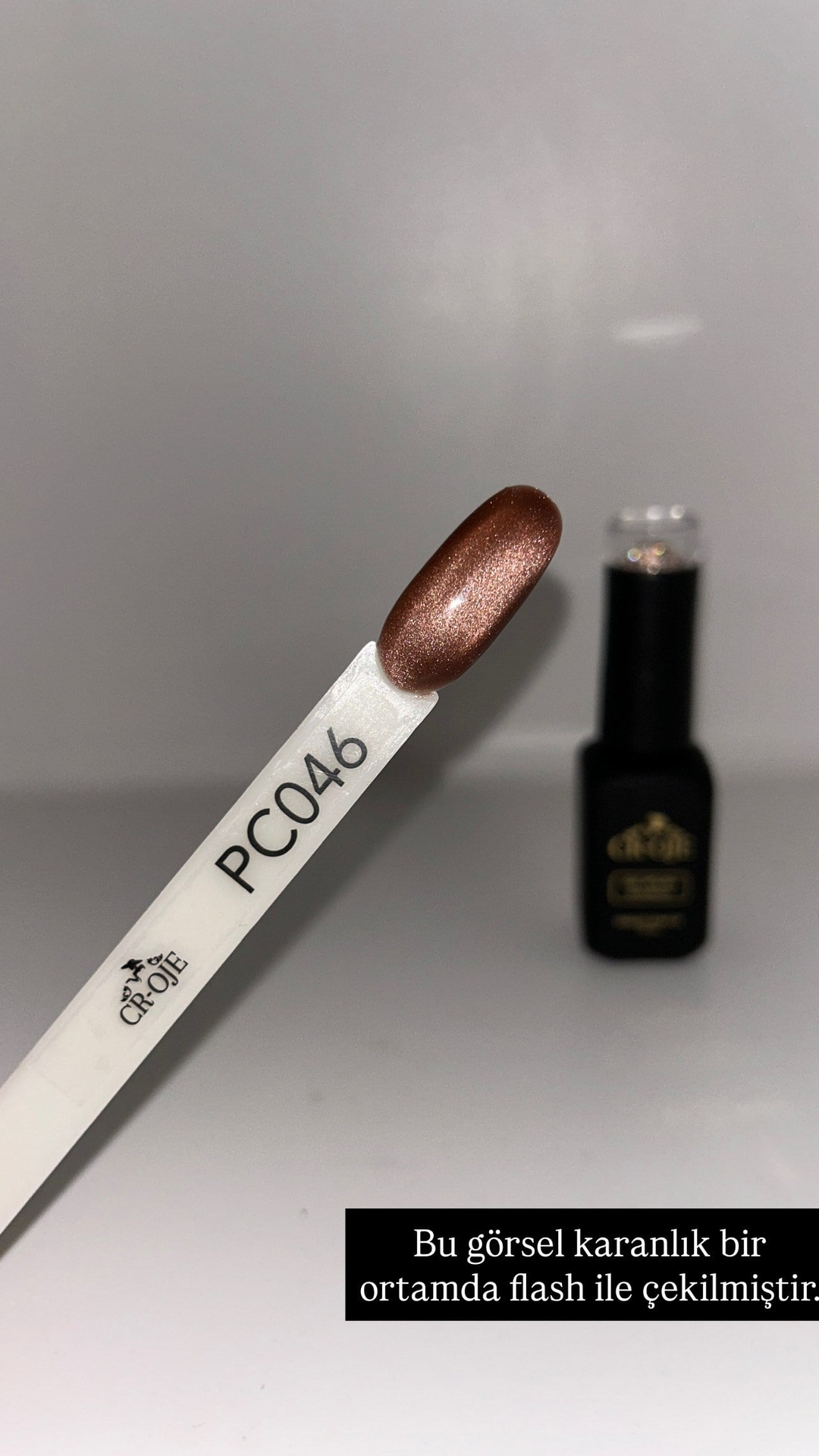 CROJE KALICI OJE Inci Tanecikli Manyetik Cat Eye / Kedi Gözü- PC046 (5 ML)