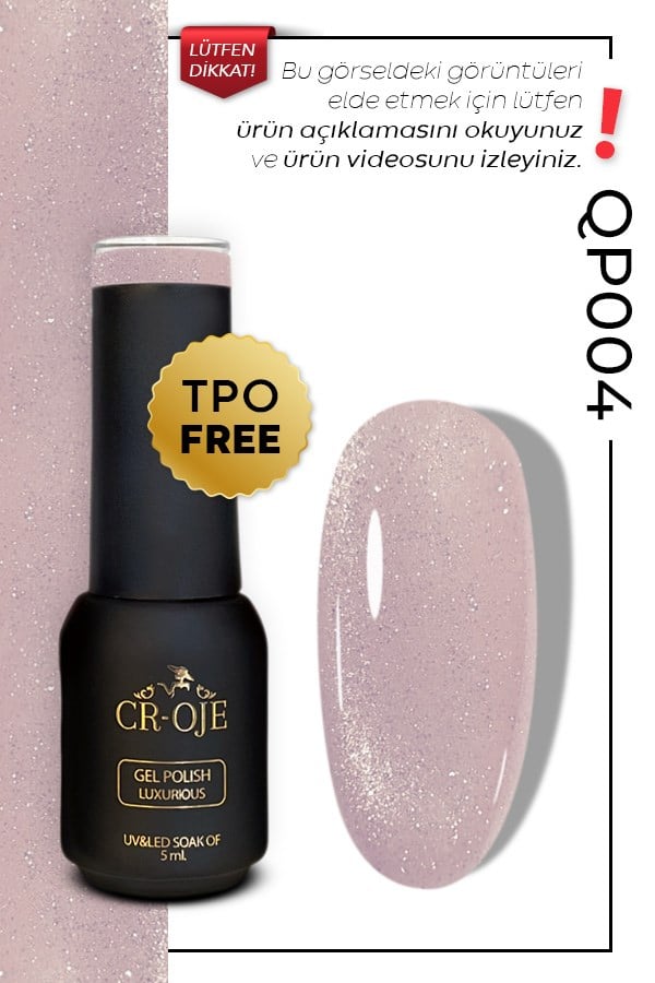 CROJE KALICI OJE Inci Tanecikli Manyetik Cat Eye / Kedi Gözü- QP004 (5 ML)
