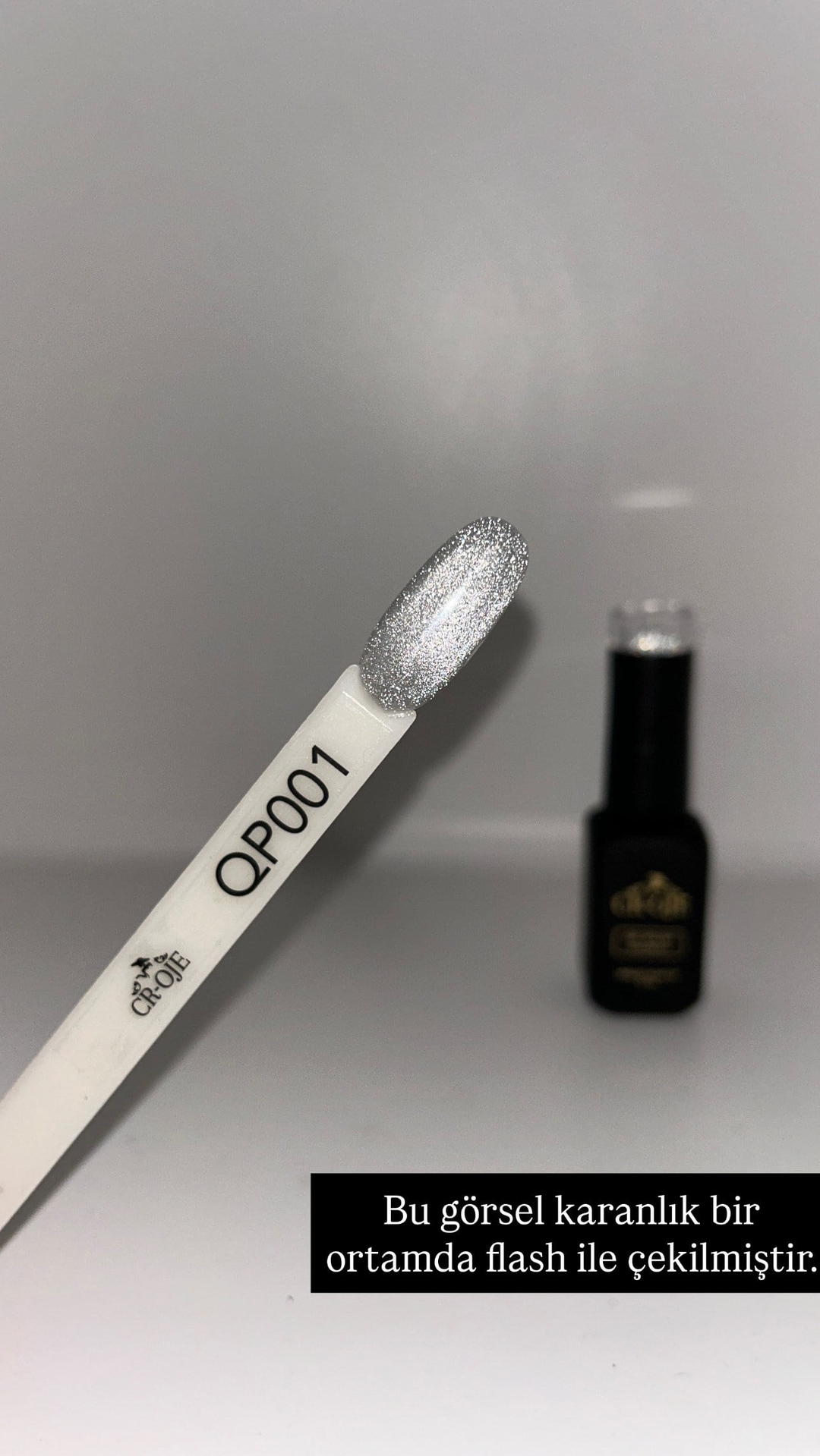 CROJE KALICI OJE Inci Tanecikli Manyetik Cat Eye / Kedi Gözü- QP001 (12 ML)