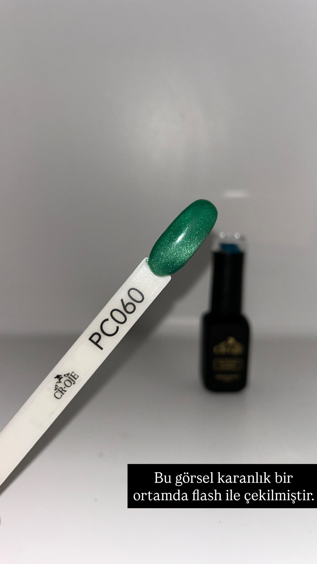 CROJE KALICI OJE Inci Tanecikli Manyetik Cat Eye / Kedi Gözü- PC060 (12 ML)
