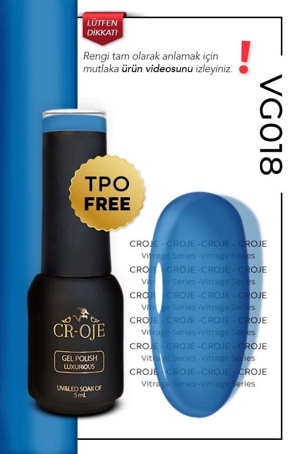 Glass/Vıtrage Oje-VG018 (5 ML)