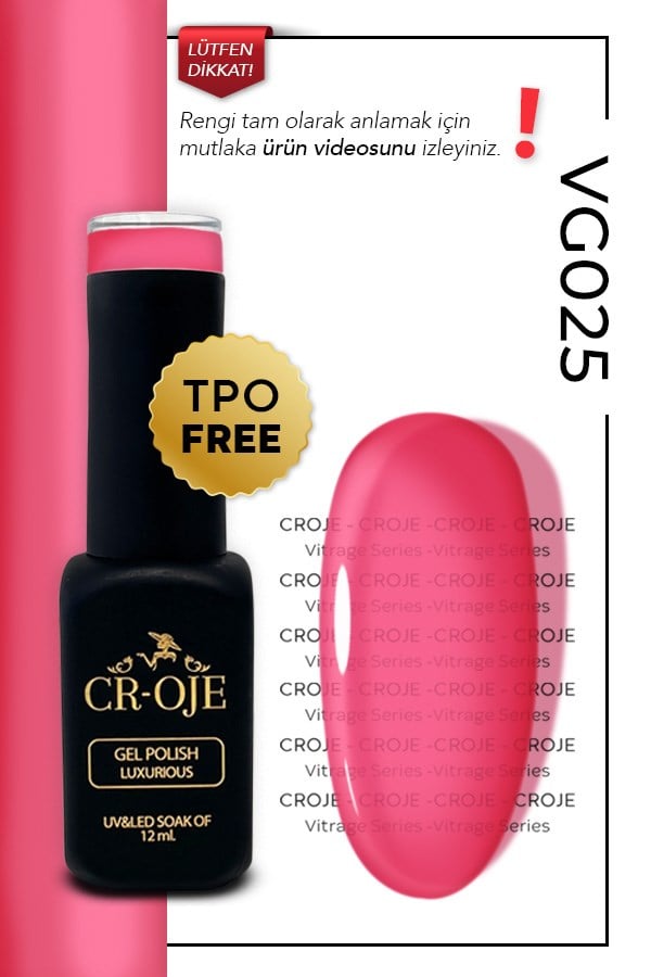 Glass/Vıtrage Oje-VG025 (12 ML)