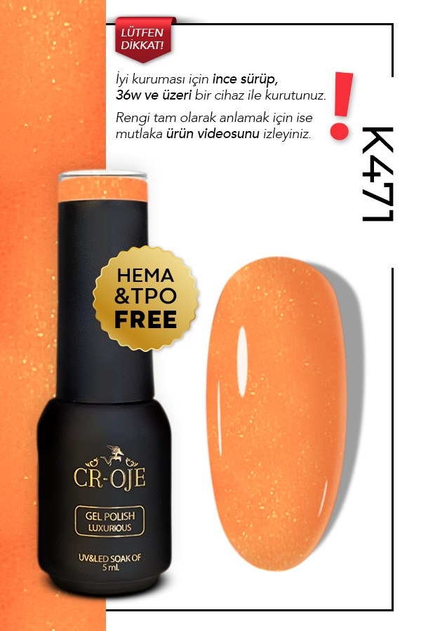 K471-Simli Turuncu (5 ml)