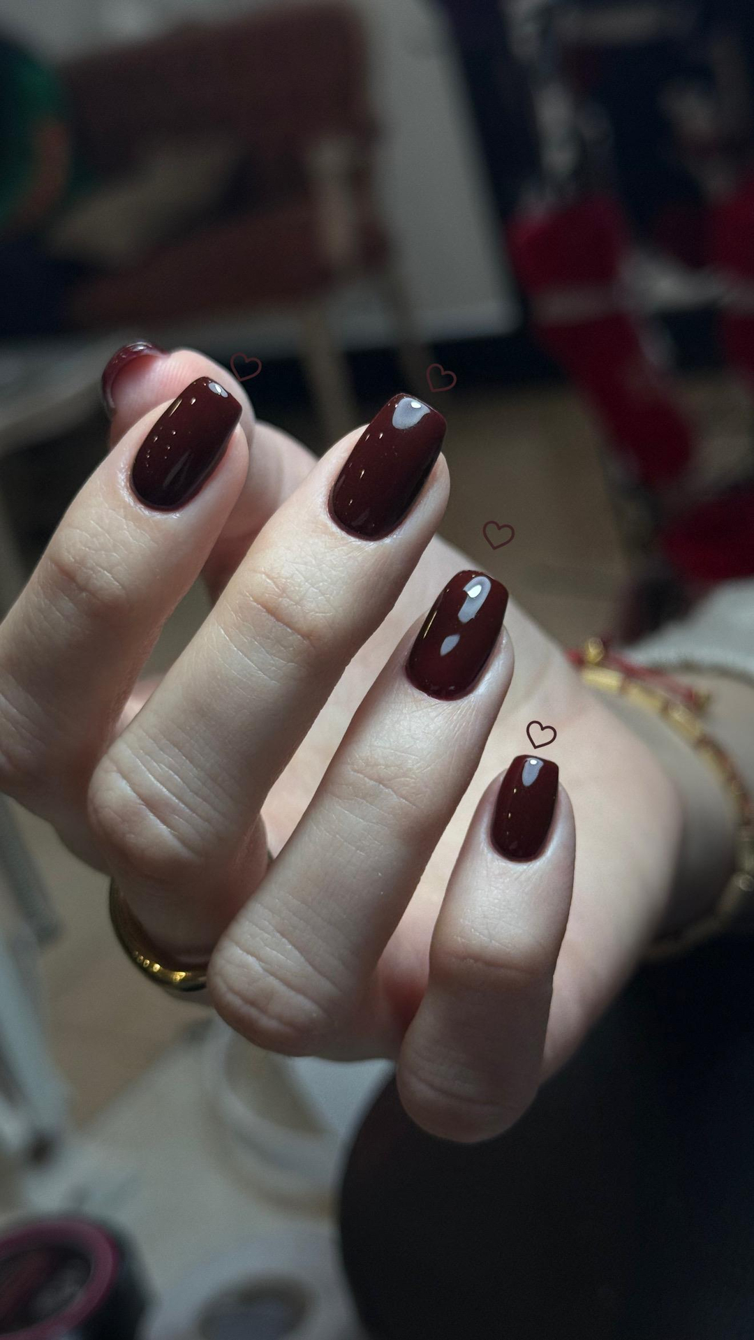 Kalıcı Oje E206-Bordo (12 ml.)