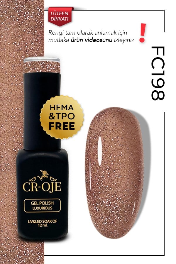 Kalıcı Oje FC198- Disco (12 ml)